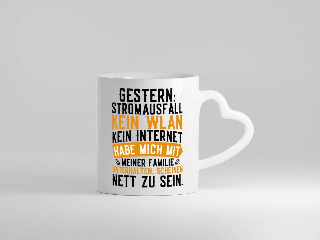 Stromausfall | Hab meine Familie kennengelernt lustig Geschenkidee Geschenk