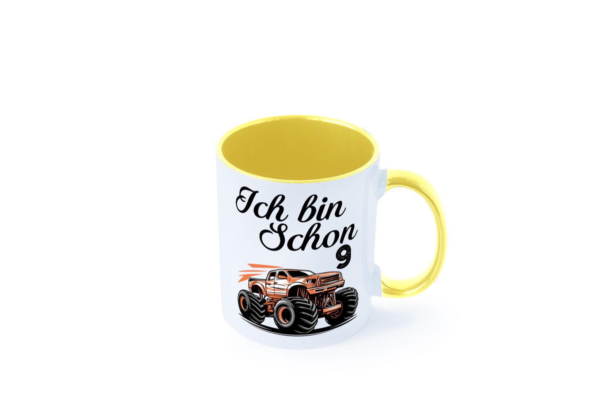 9. Geburtstag | Monster truck 9 Jahre lustiger Spruch Geschenk Geschenkidee