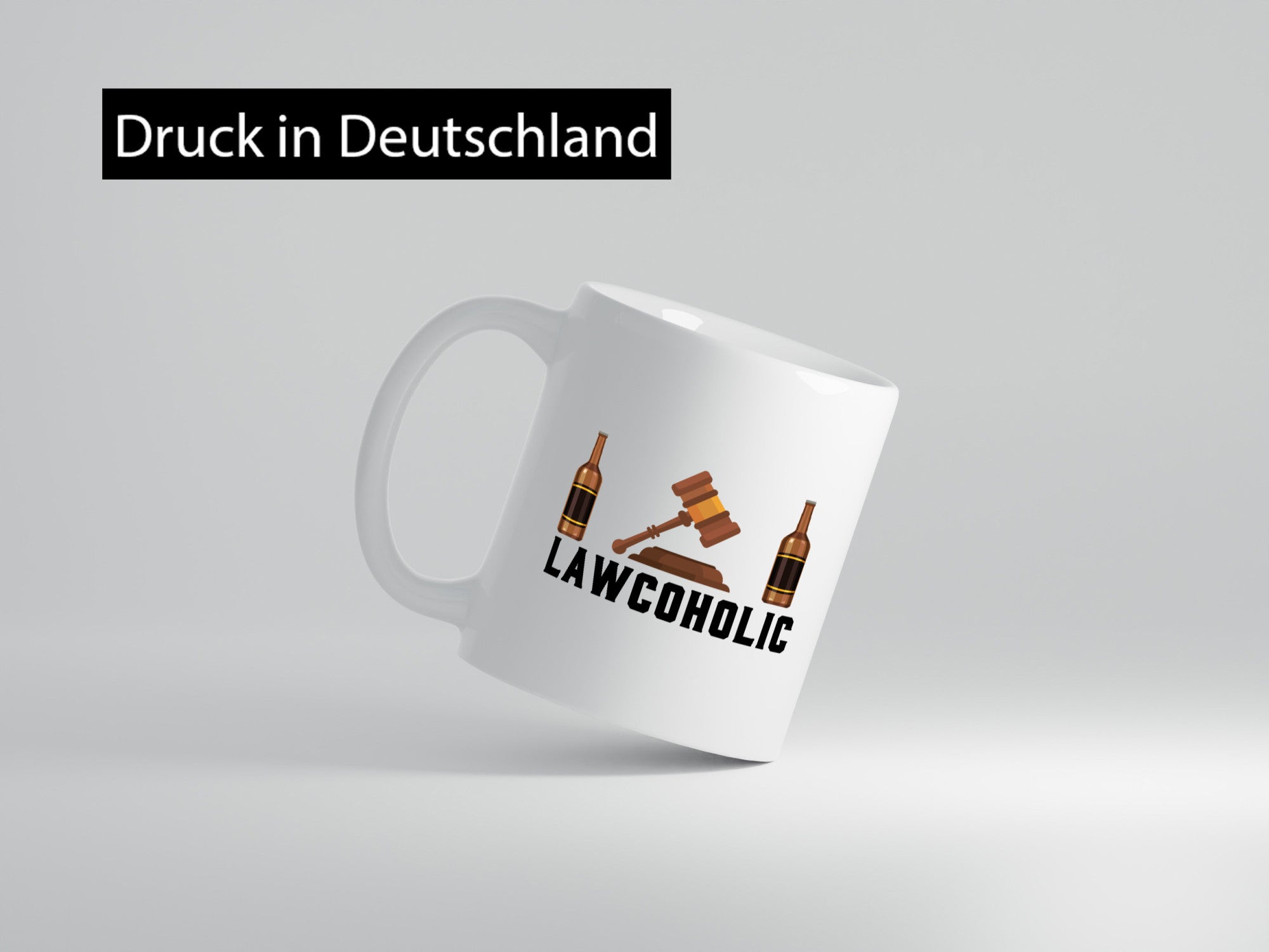 Lawcoholic | Gesetz Anwalt Jura Geschenkidee Humor Tasse