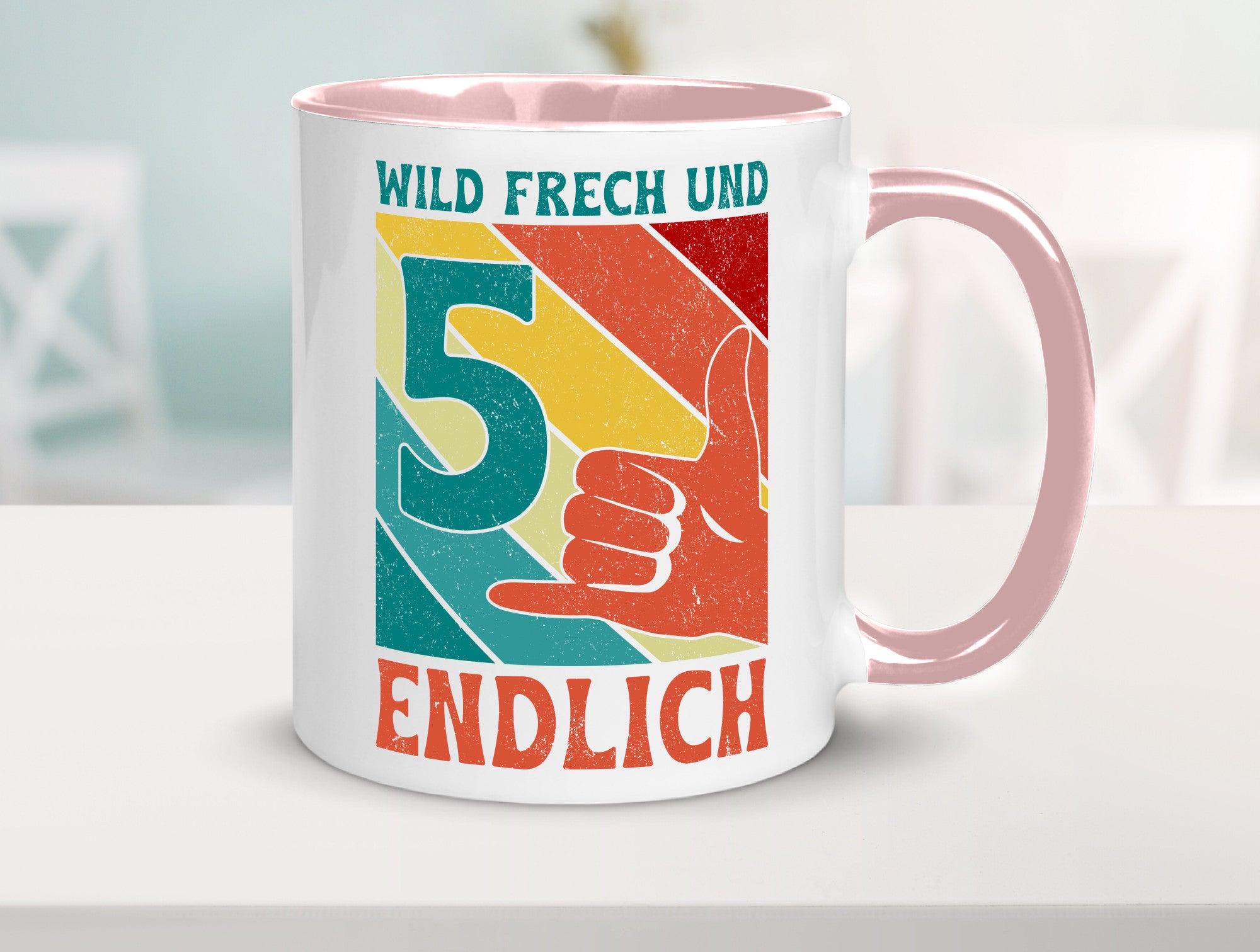 5. Geburtstag | 5 Jahre Wild und Frech Geschenk Geschenkidee lustiger Spruch