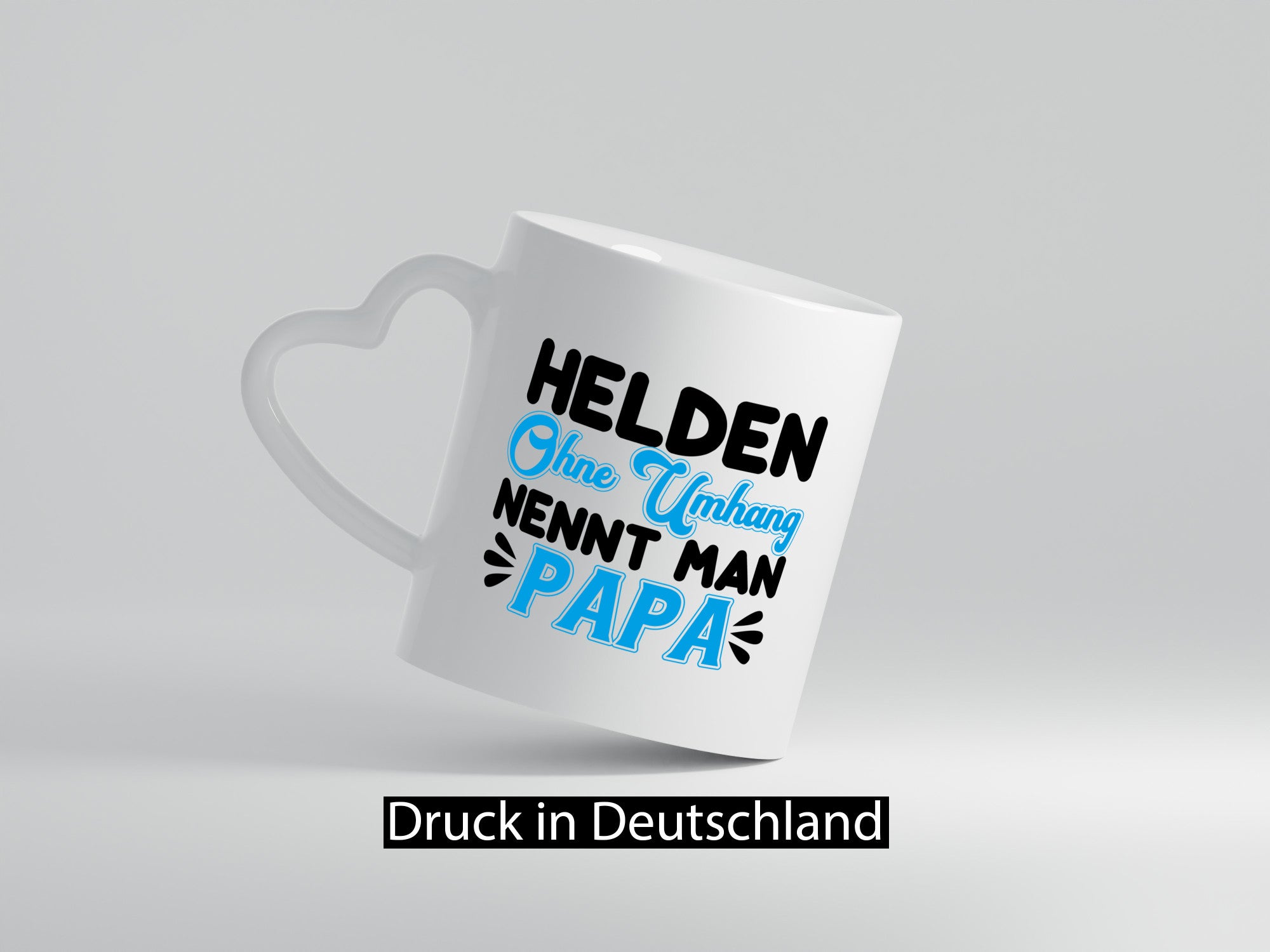 Superheld Papa Geschenk Humor Geschenkidee lustiger Spruch Tasse
