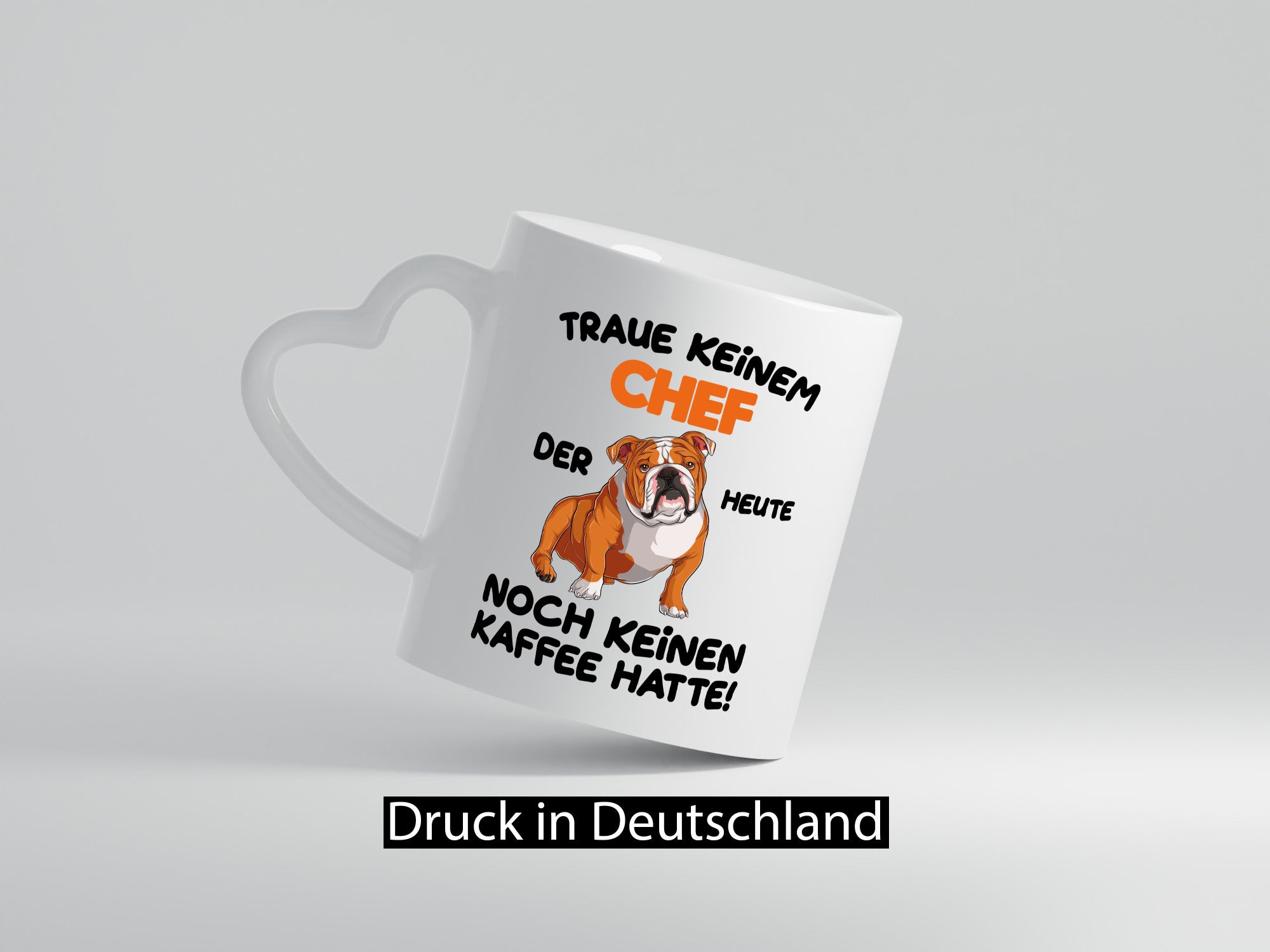 Traue keinem Chef lustiger Spruch Geschenk Arbeit Kollegen Büro Tasse