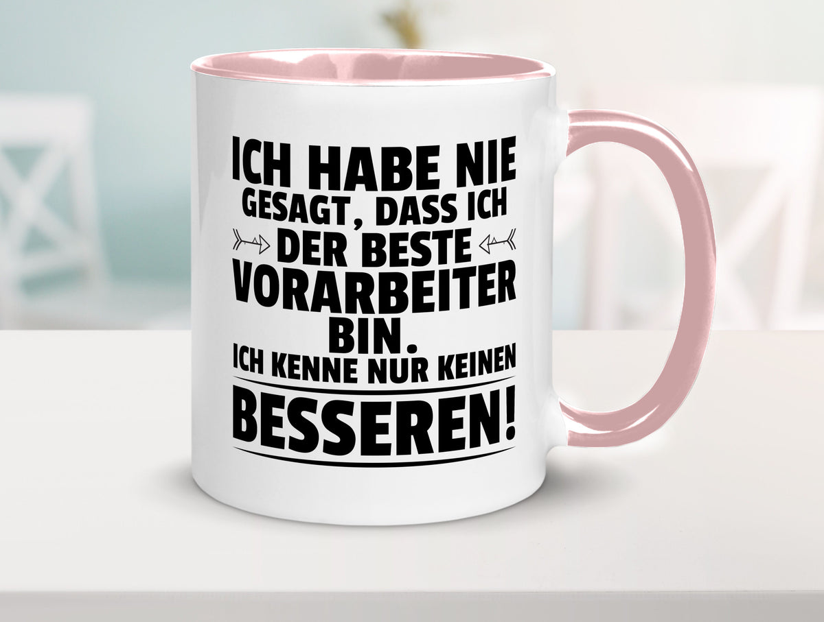 Der Beste Vorarbeiter | Kollege Teamleiter Humor Arbeit Kollegen Büro Tasse