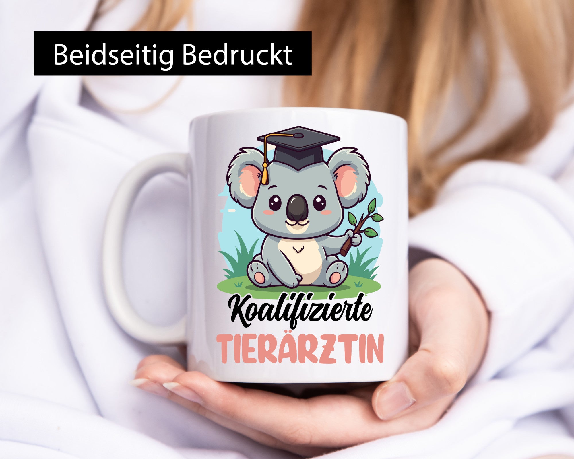 Koalifizierte Tierärztin | Mediziner Tiermedizin lustig Tierliebhaber Humor
