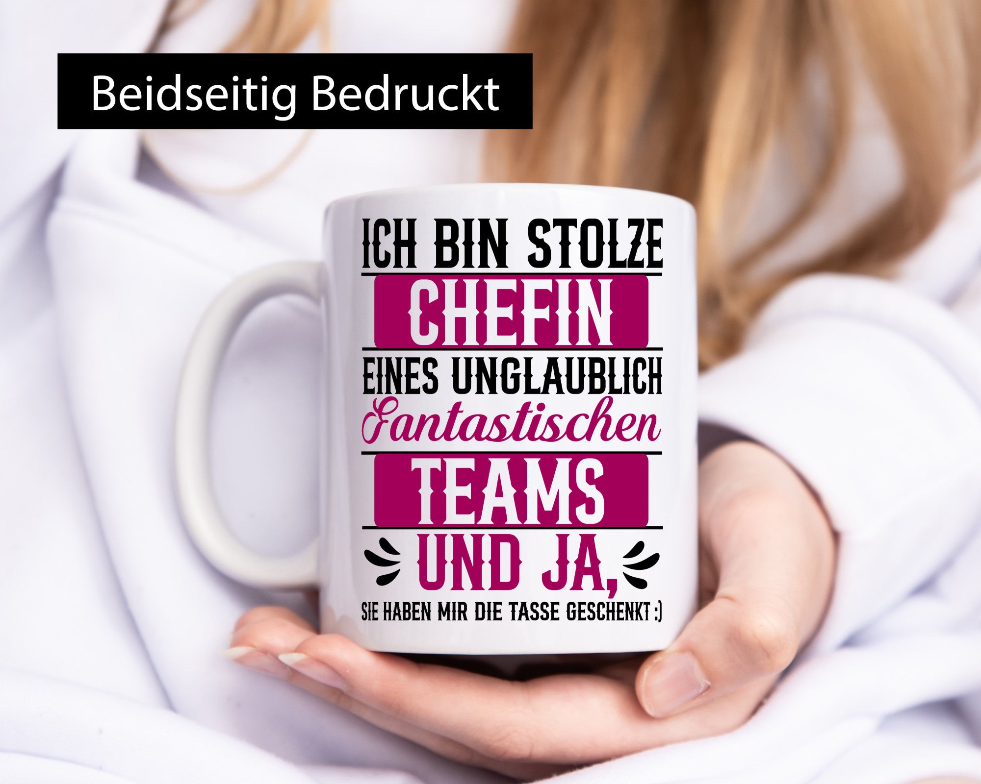 Stolze Chefin | Tolles Team Mitarbeiter lustig Arbeit Kollegen Büro Geschenk