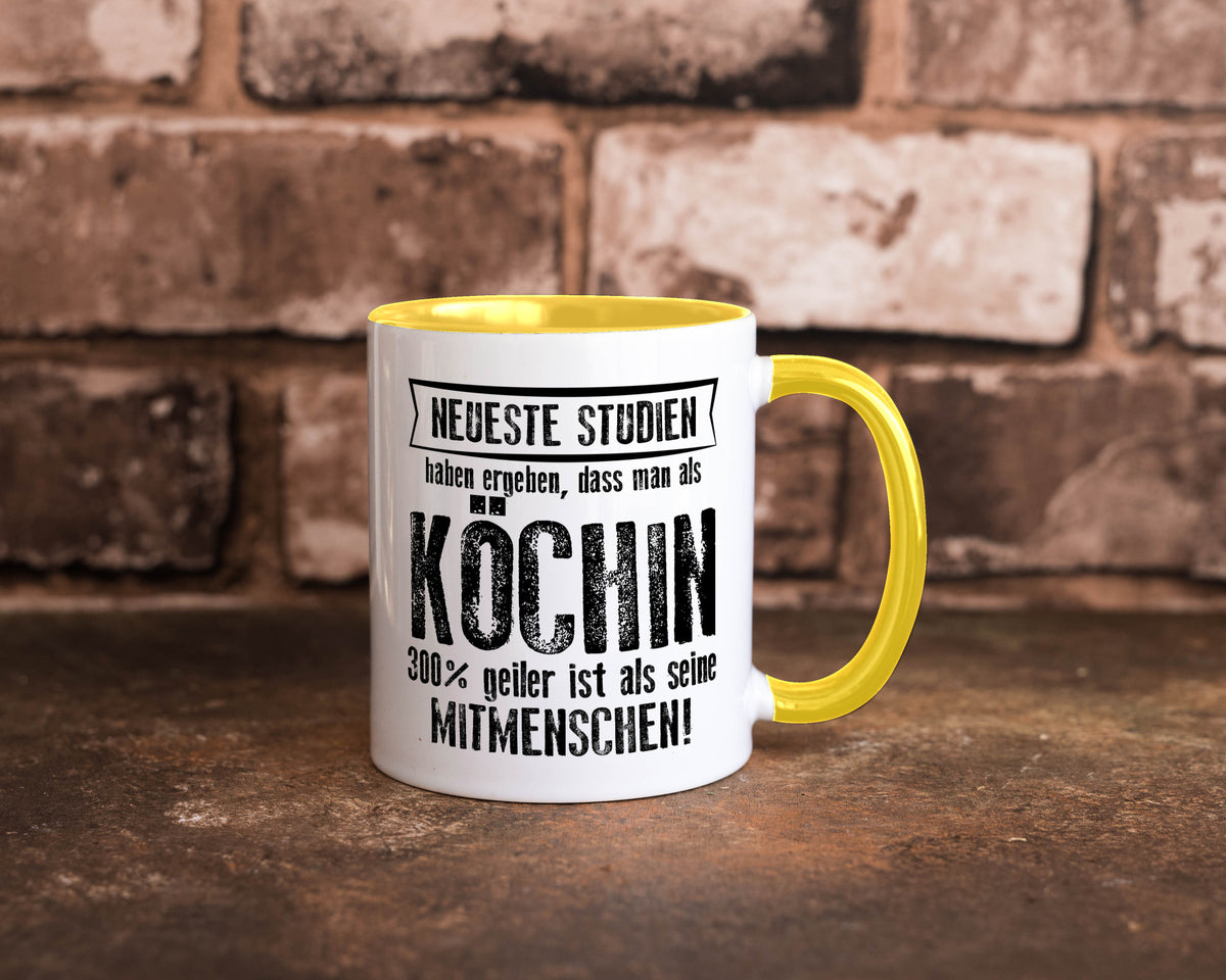 Neuste Studien: Köchin | Chefköchin Chefkoch Geschenk Arbeit Kollegen Büro Tasse