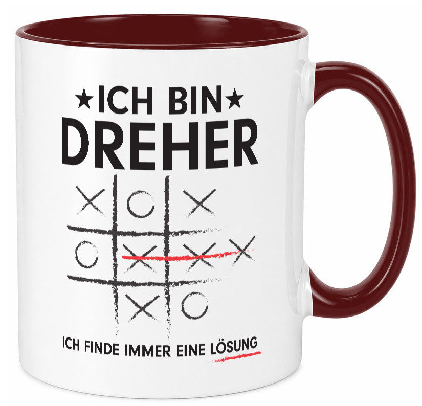 Lösung finden: Dreher | Fräser v2 Geschenk Humor Geschenkidee lustiger Spruch