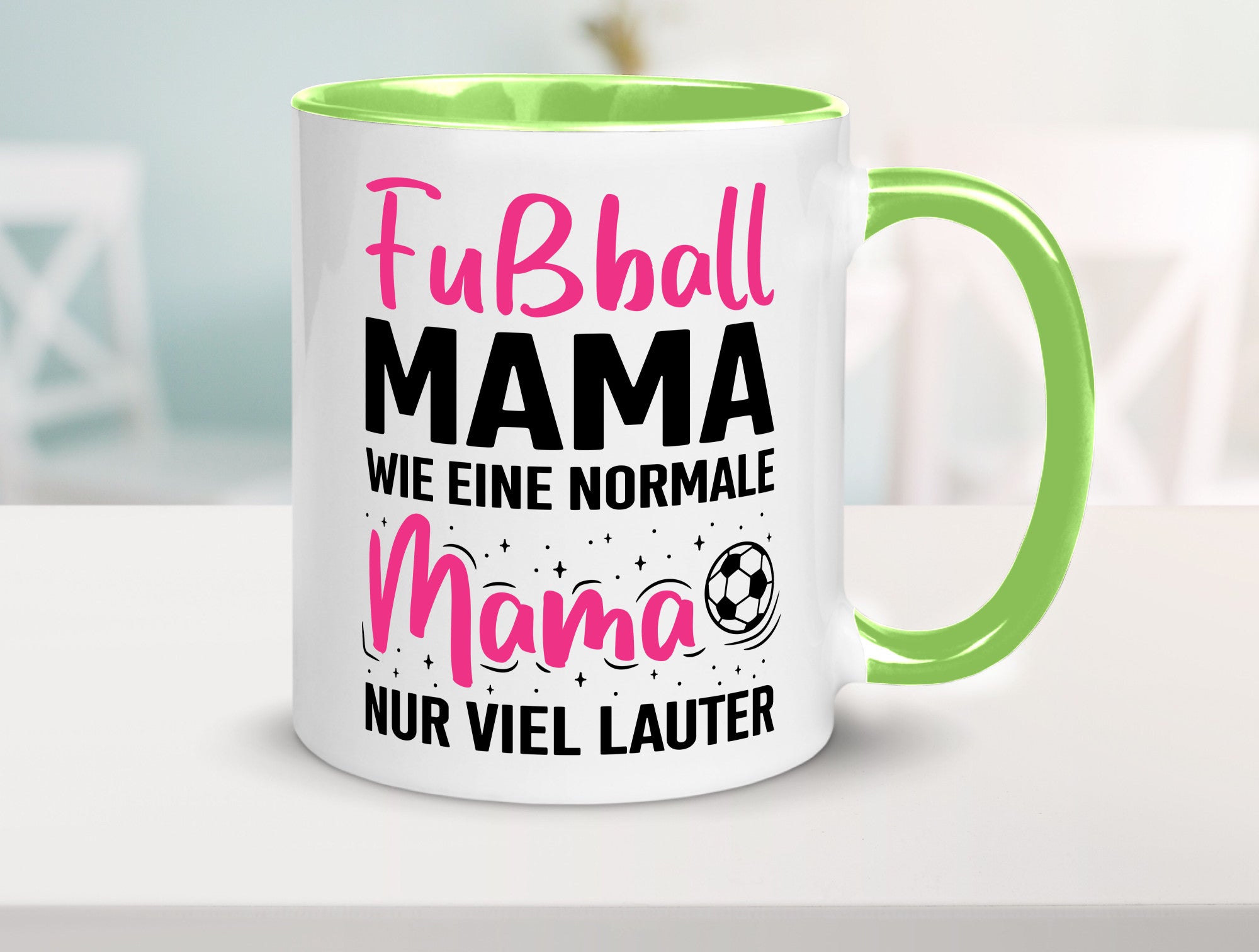 Fußball Mama | Coole Muttertag Geschenk Familie Geschenkidee lustiger Spruch