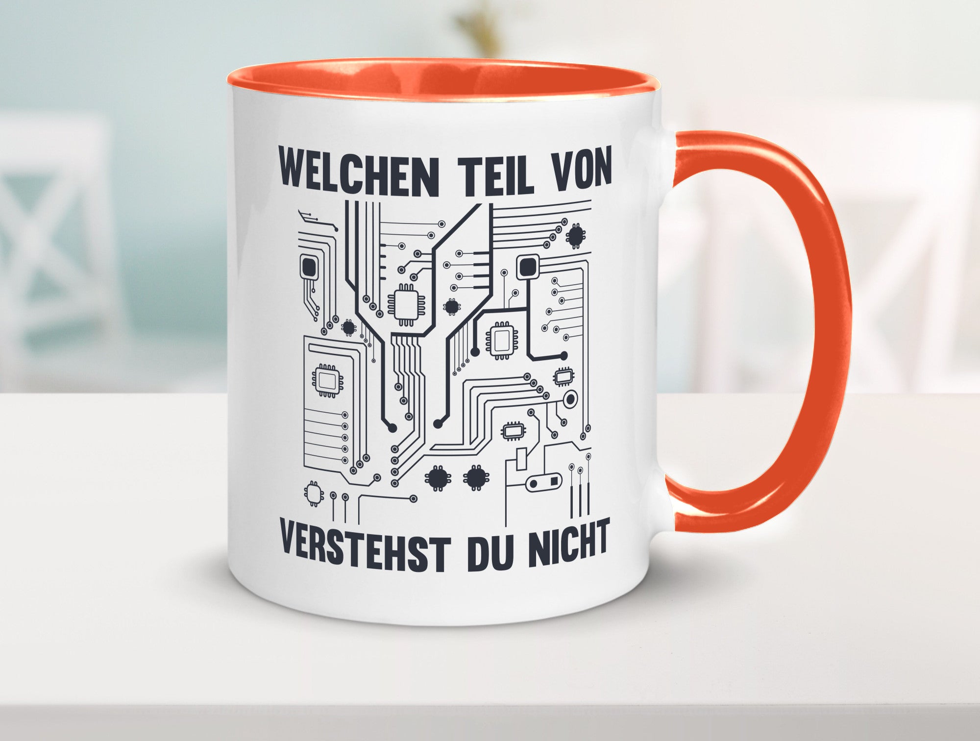 Welchen teil von verstehst du nicht | technik Humor Geschenkidee Tasse