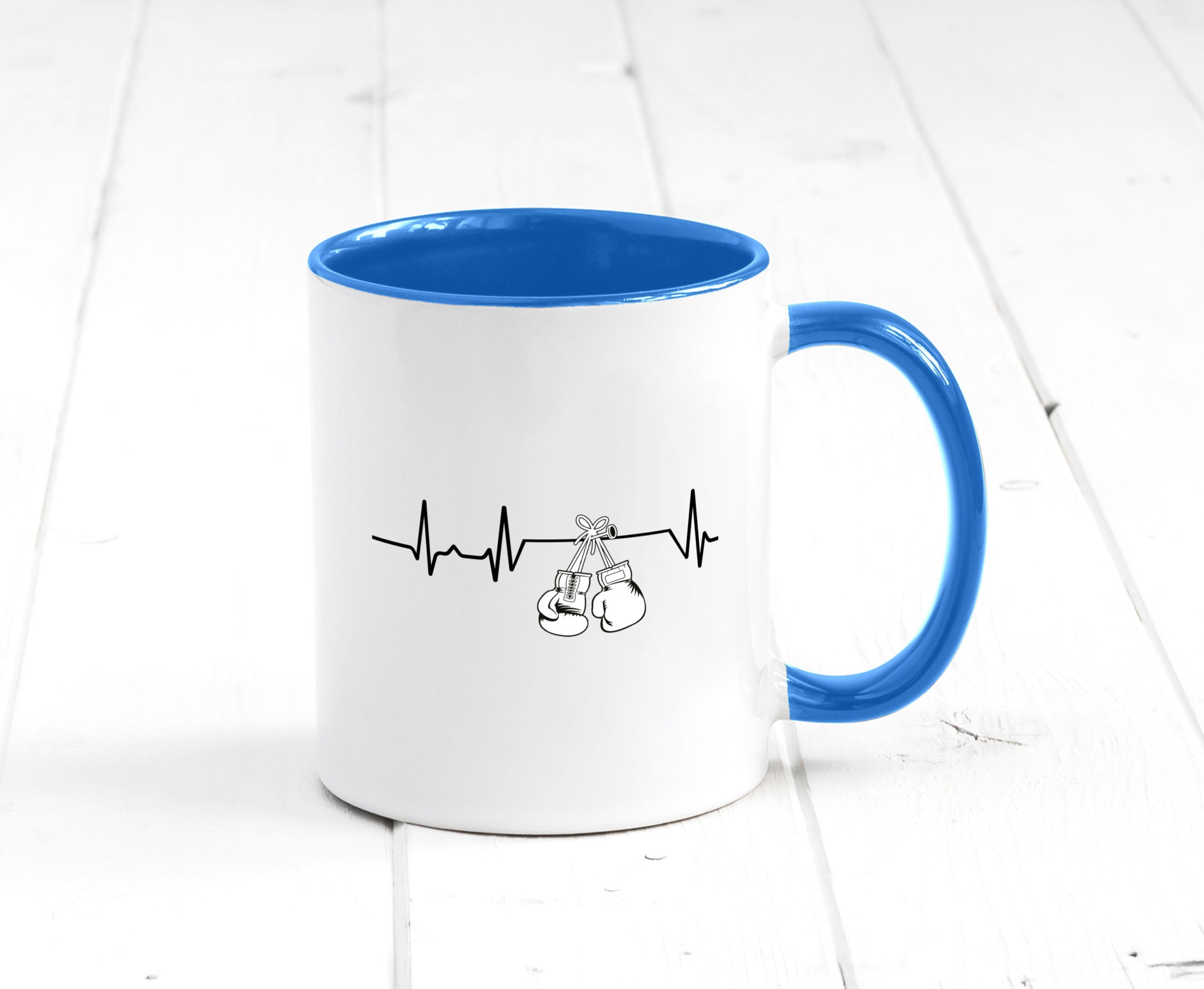 Boxen Herzschlag | Boxhandschuhe Boxer Sport lustig Humor Geschenkidee Geschenk
