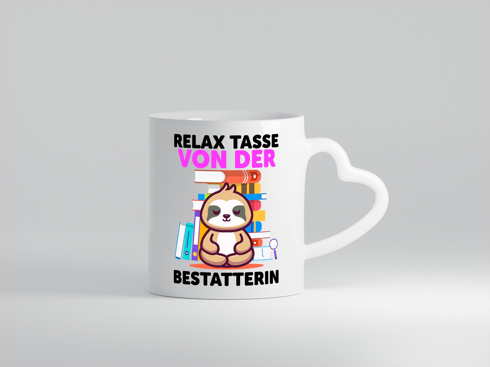 Relax Tasse: Bestatterin | Bestattung Totengräberin Geschenk Humor Geschenkidee