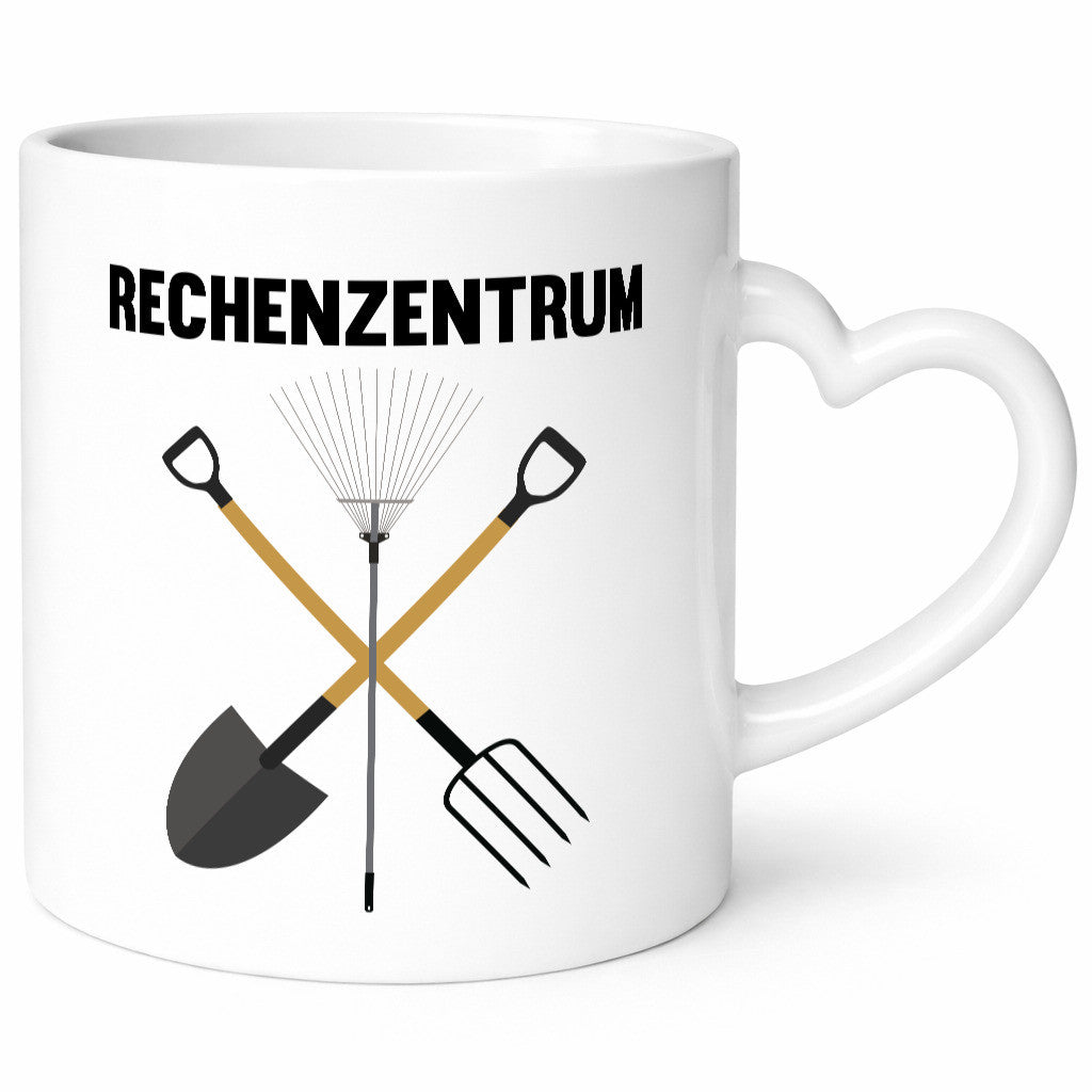 Rechenzentrum | Gärtner Garten lustiger Spruch Geschenk Humor Geschenkidee Tasse
