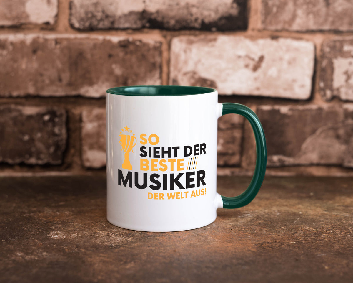 Der Weltbeste Musiker | Musik Musikant lustig Humor Geschenkidee Geschenk Tasse