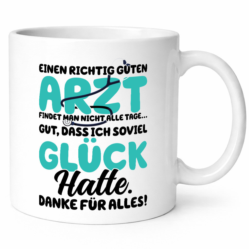 Richtig guter Arzt | Dankeschön Tasse Ärzte Spruch vl2 Geschenkidee Humor