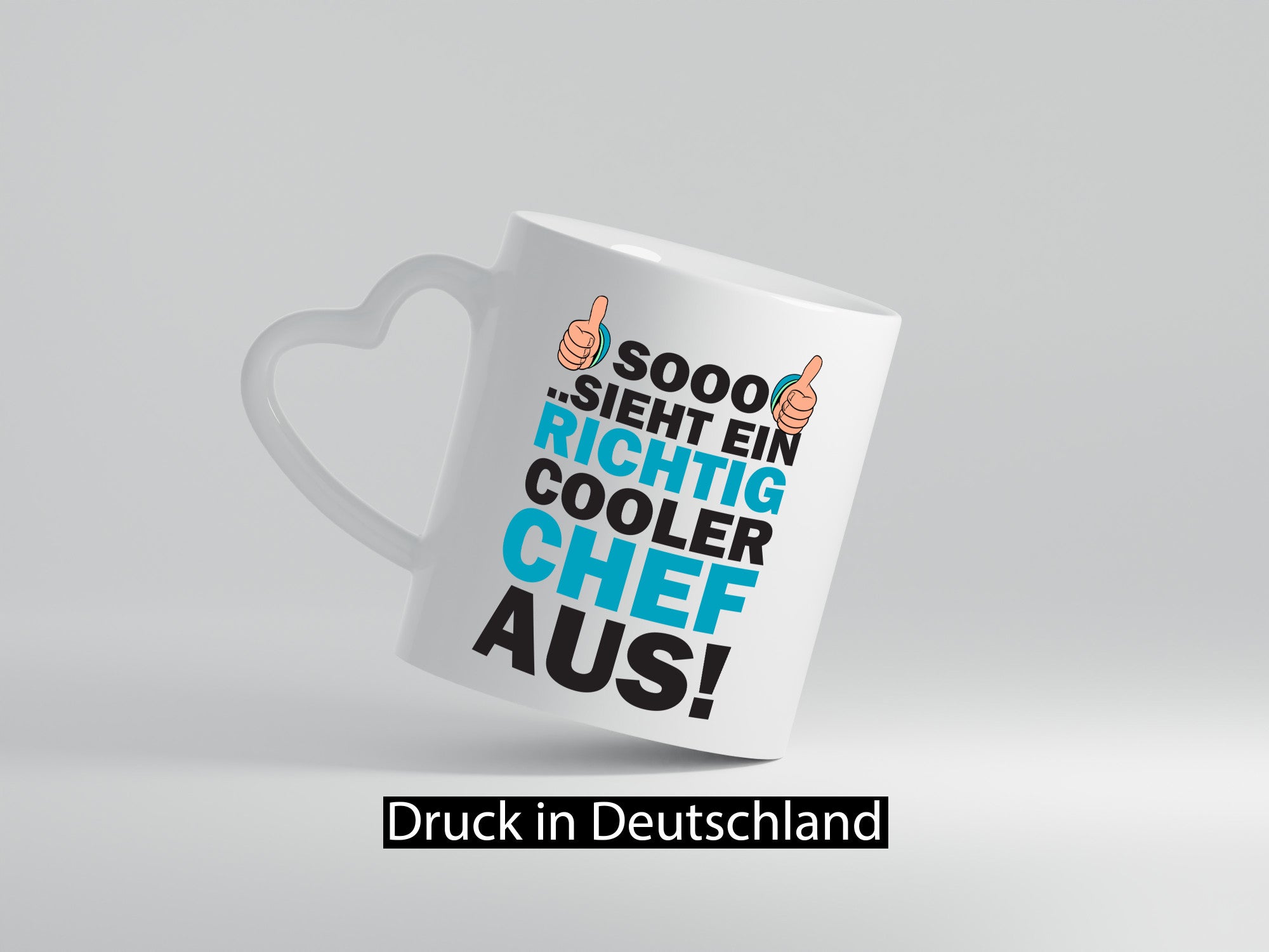 Richtig cooler Chef | Büro Arbeitgeber Mitarbeiter lustiger Spruch Geschenk