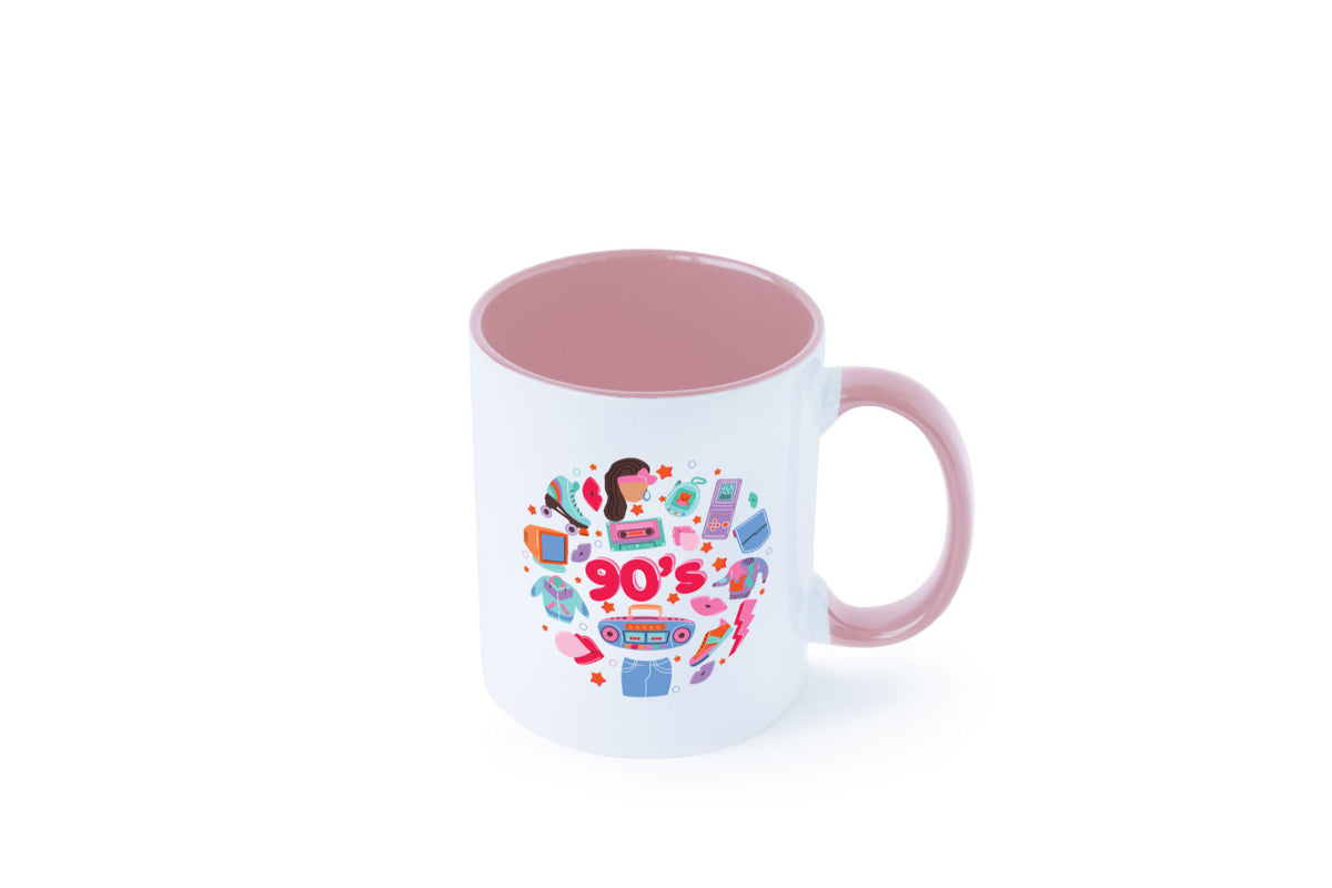 90er Jahre | Alte Zeit Nostalgie Humor Geschenkidee Tasse