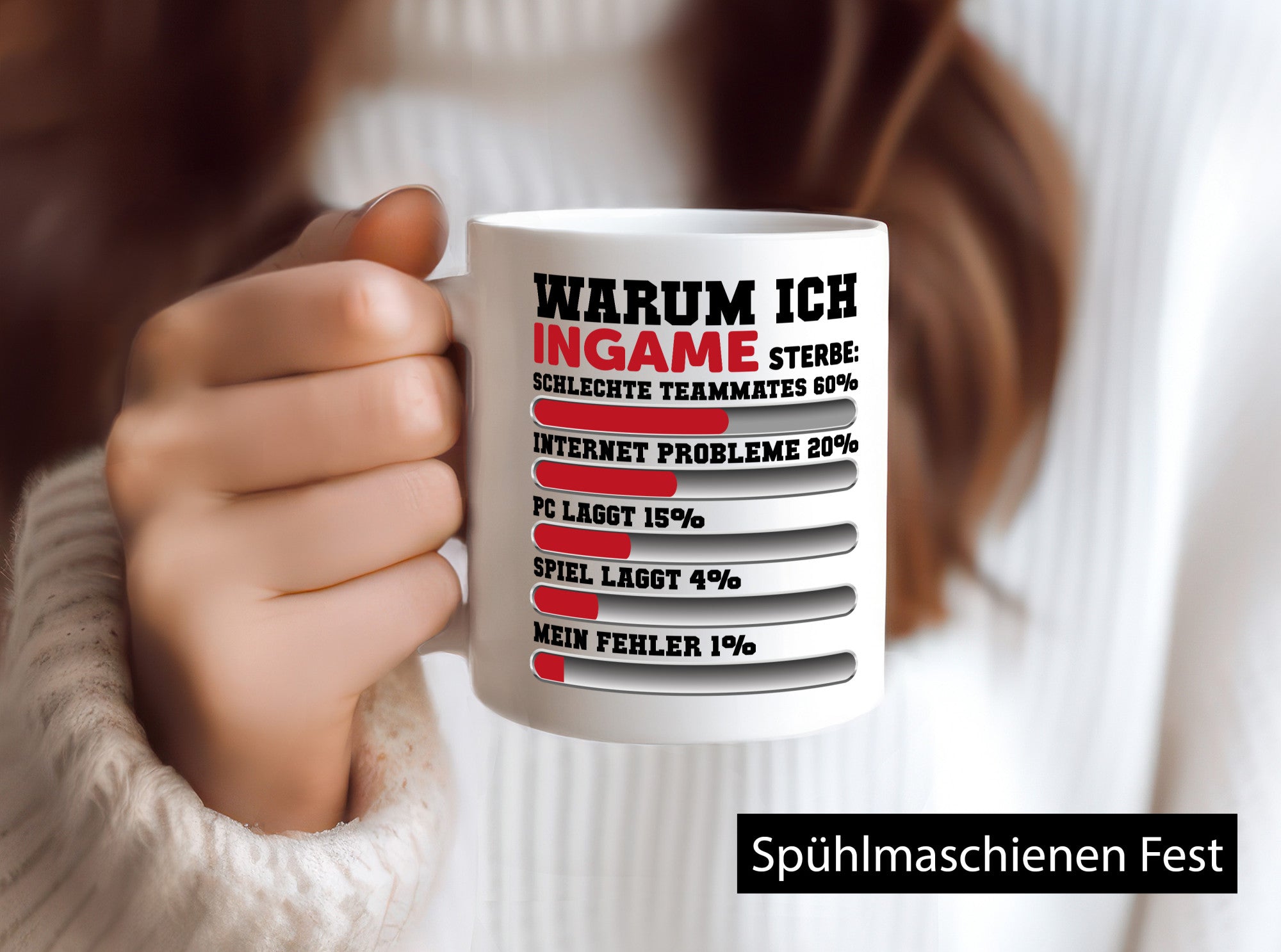 Gamer-Spruch | Zocker-Tasse Zocken Humor lustige Geschenkidee