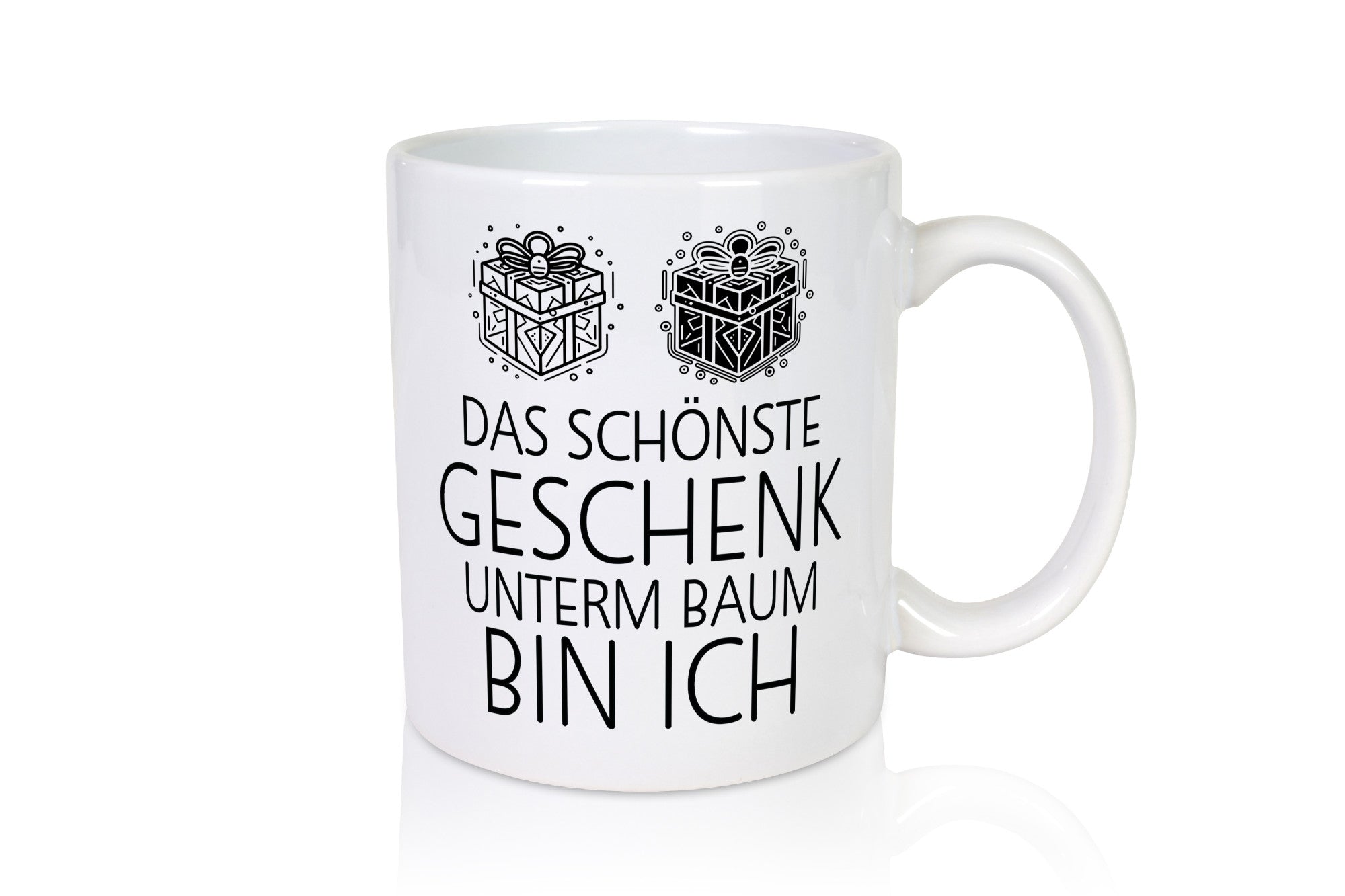 Das schönste Geschenk unterm Baum bin ich | Weihnachten Humor Geschenkidee
