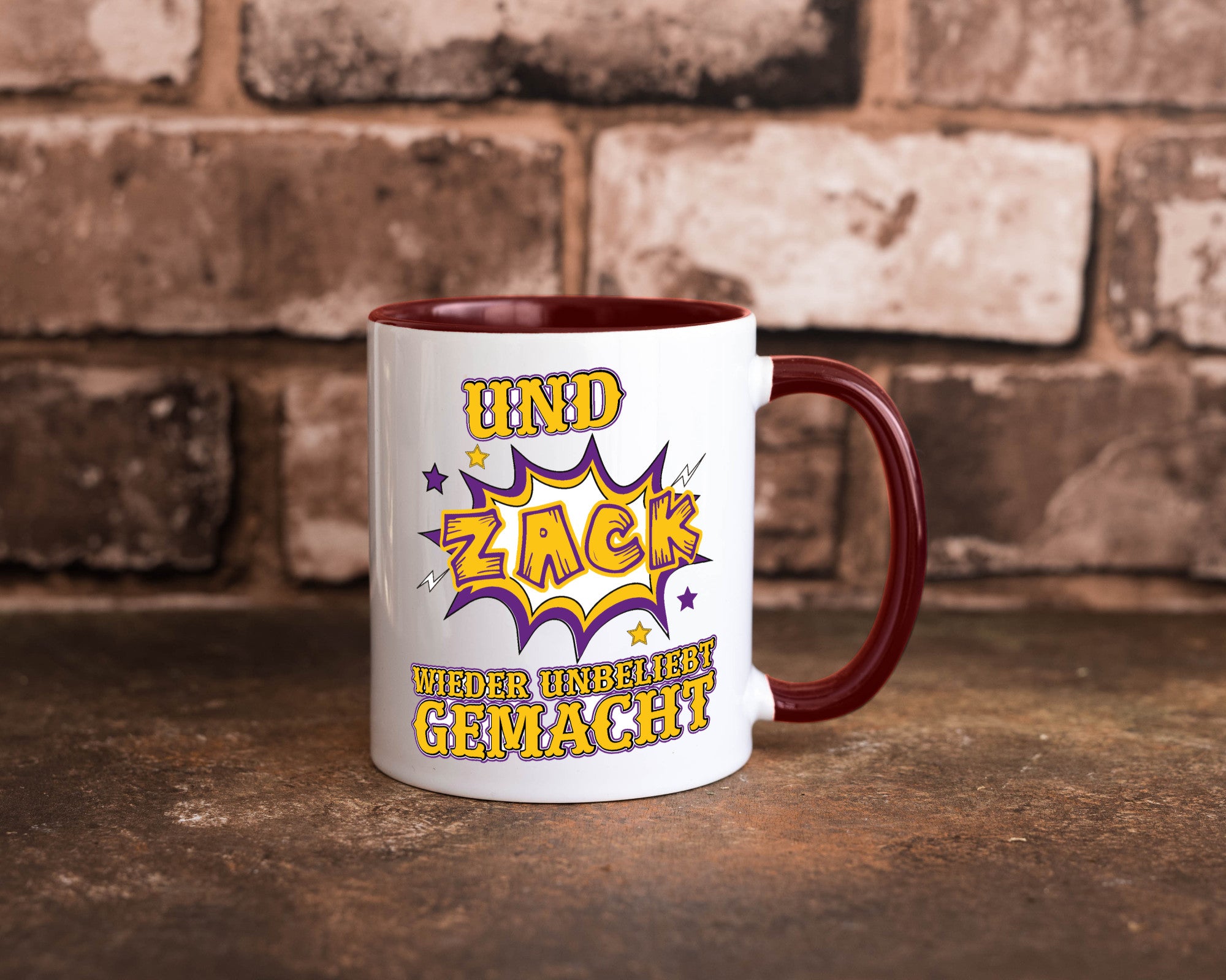 Wieder unbeliebt gemacht Geschenk Humor Geschenkidee lustiger Spruch Tasse
