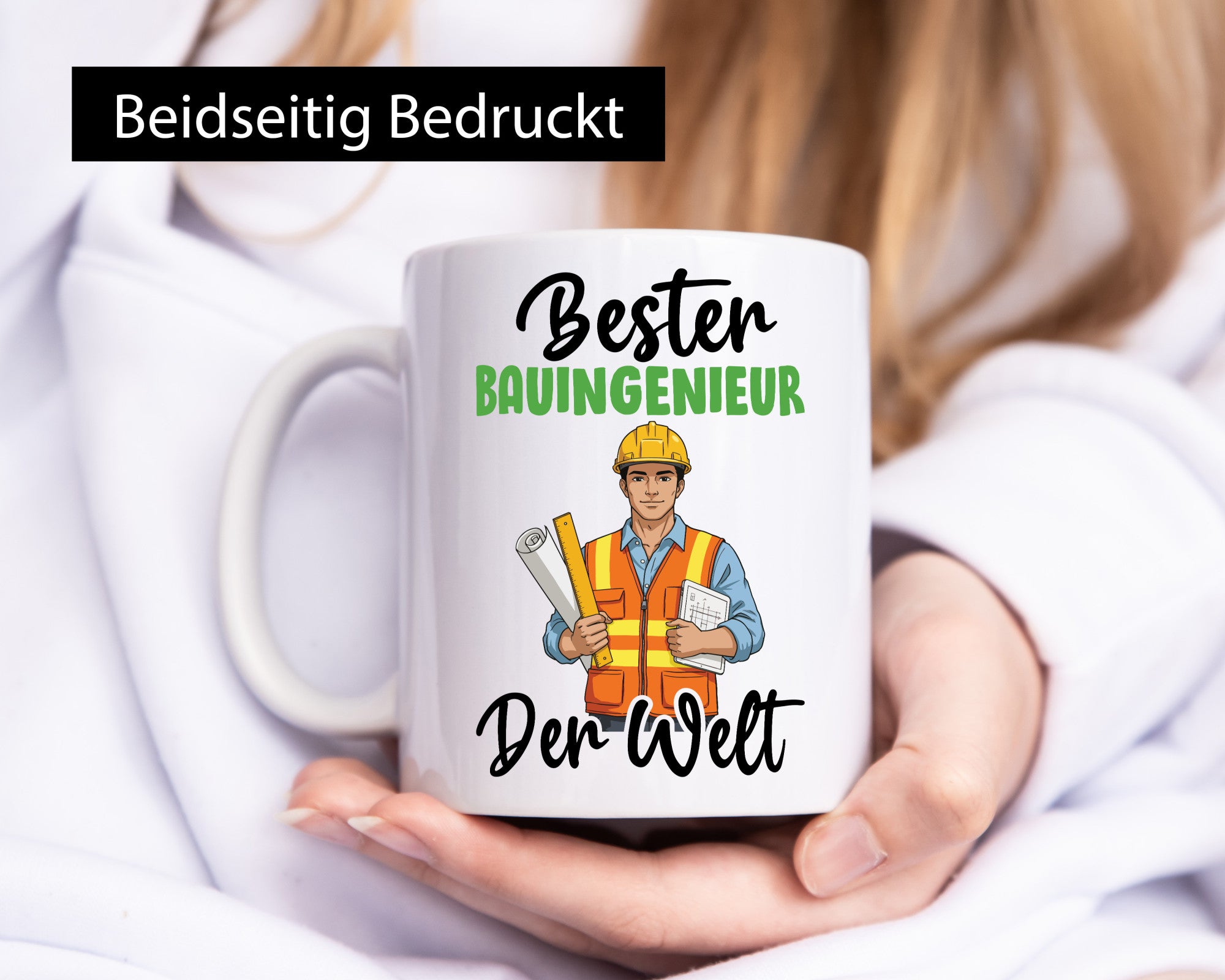 Bester Bauingenieur | Ingenieur v2 Humor Geschenkidee Tasse