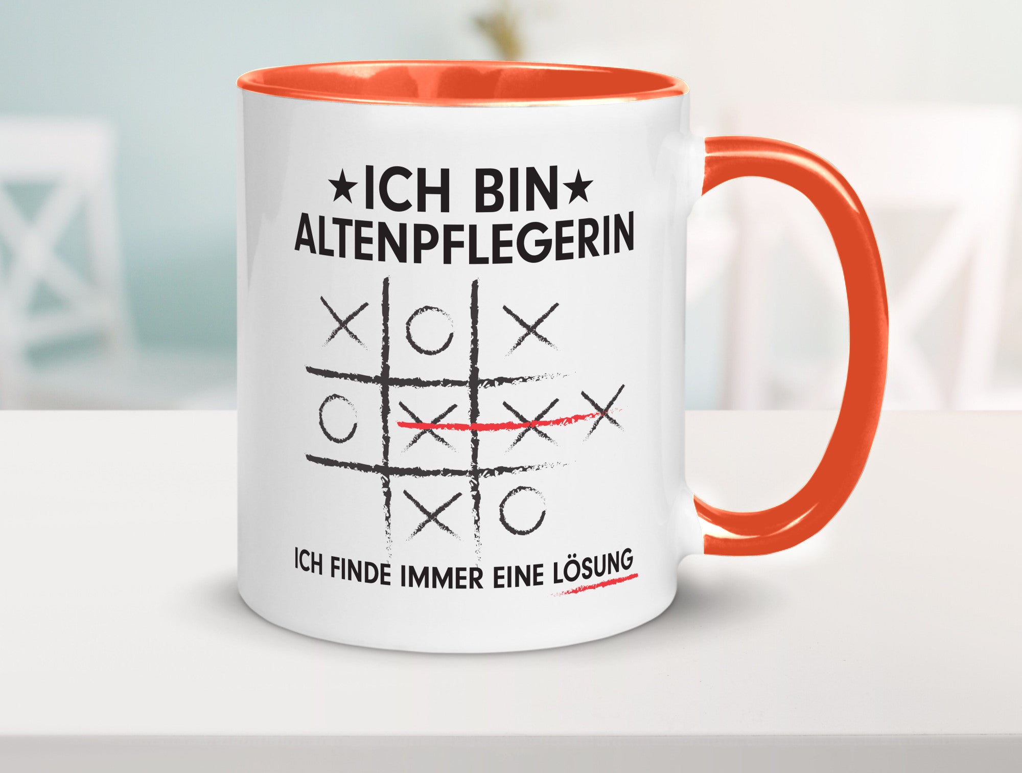 Lösung Finden: Altenpflegerin | Pflegepersonal lustiger Spruch Geschenk Humor