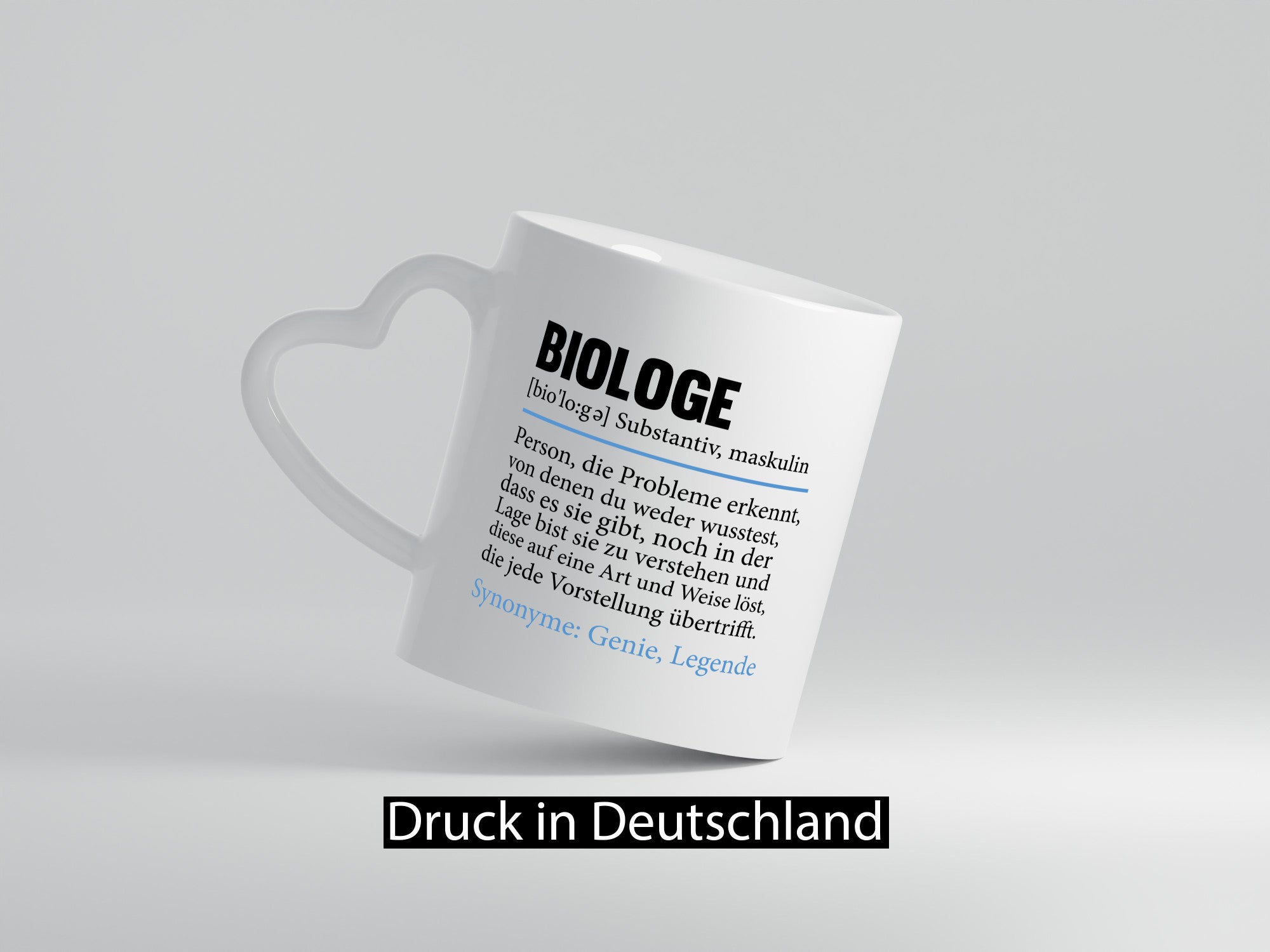 Biologe | Spruch Biologie Naturforscher Humor Geschenkidee Tasse