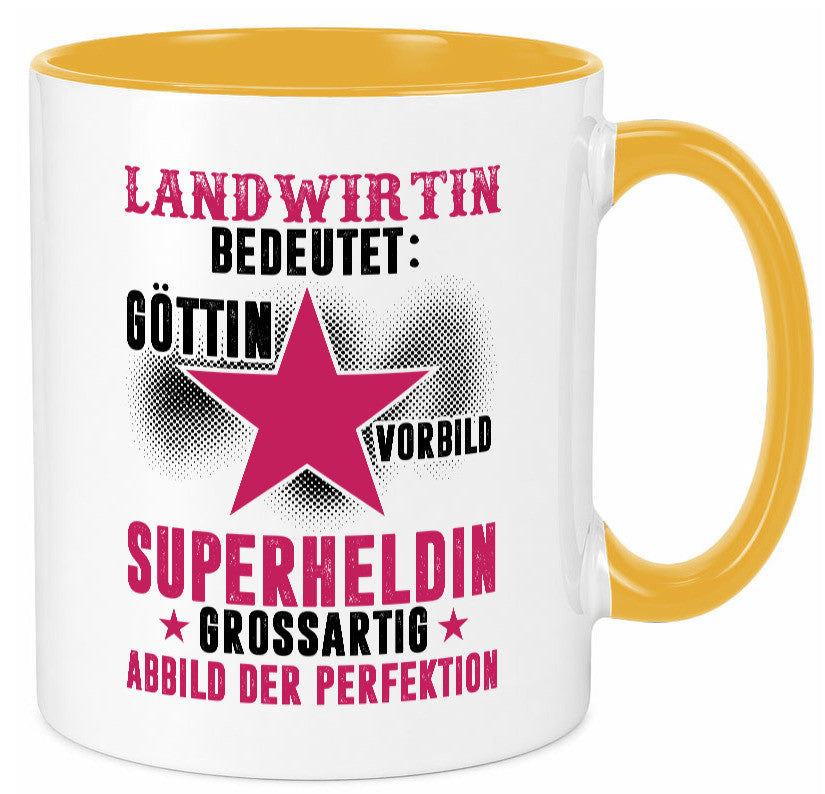 Bedeutung von Landwirtin| Bäuerin | Landwirtschaft lustig Humor Geschenkidee