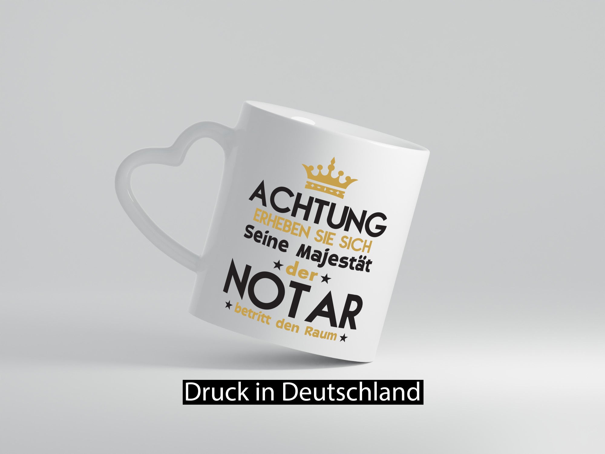 Seine Majestät Notar | Jurist Humor Geschenkidee Tasse