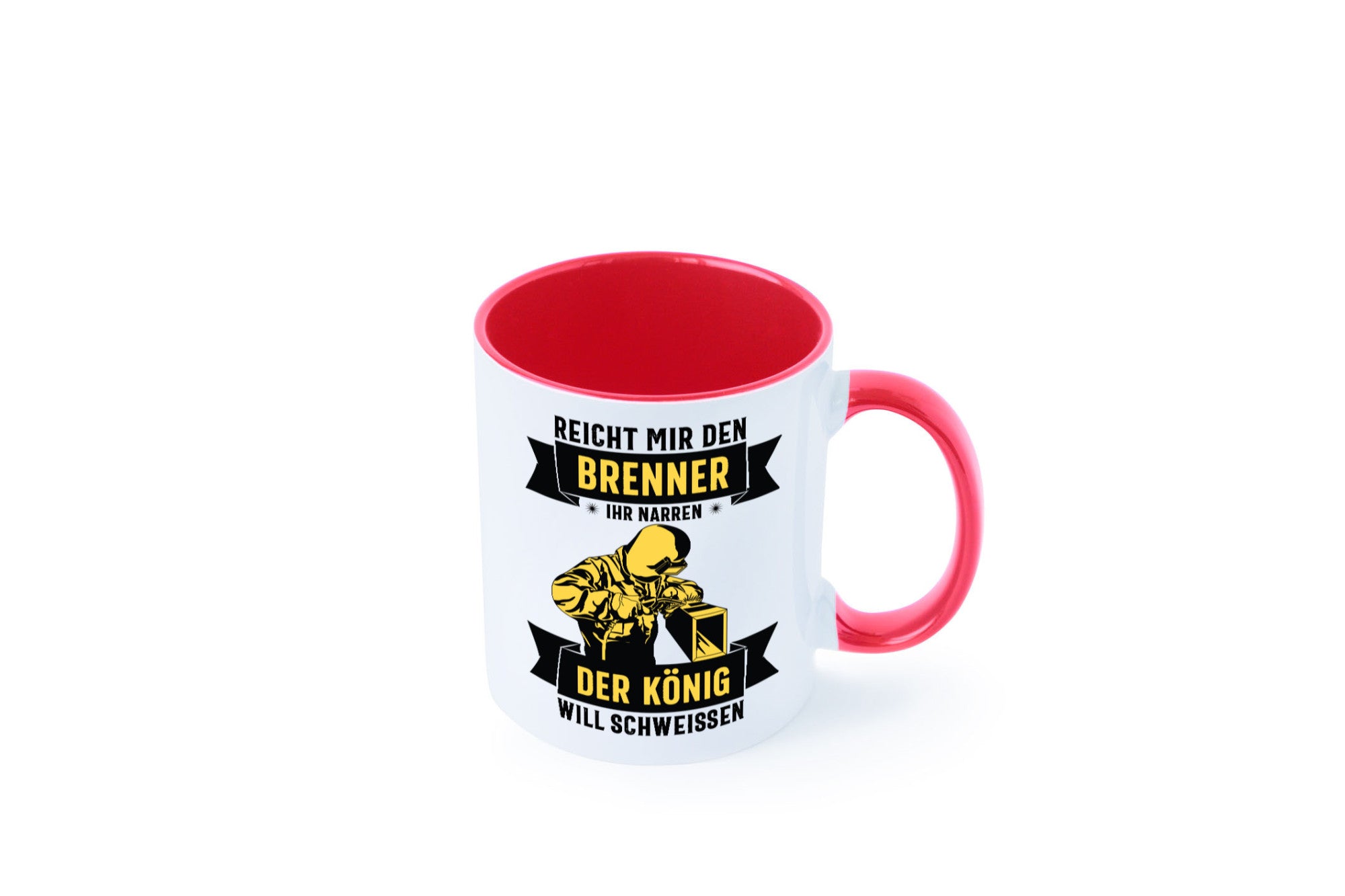 König will schweissen | Schweisser Sterne lustiger Spruch Geschenk Humor