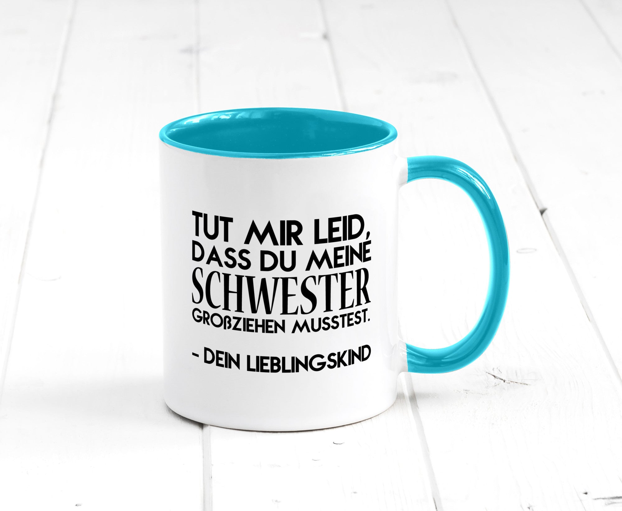 Lieblingskind | Eltern Schwester Kinder lustig Geschenk Humor Geschenkidee