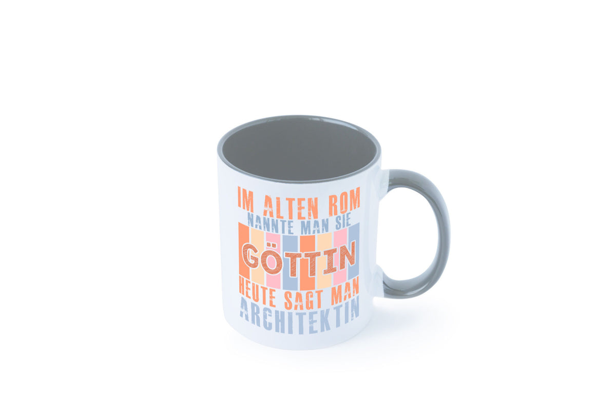 Heute sagt man: Architektin | Architektur Büro lustiger Spruch Geschenk Arbeit Tasse