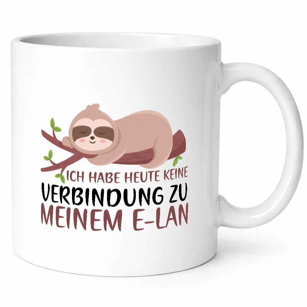 Verbindung zum Elan | WLAN Faultier Faulpelz Laufband Humor Tierliebhaber