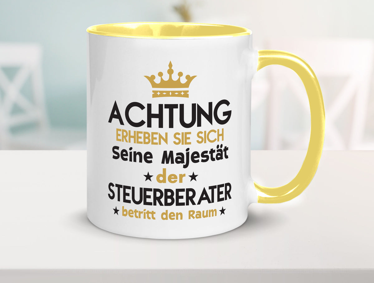 Seine Majestät Steuerberater | Steuern v2 Geschenk Humor Geschenkidee lustiger Tasse