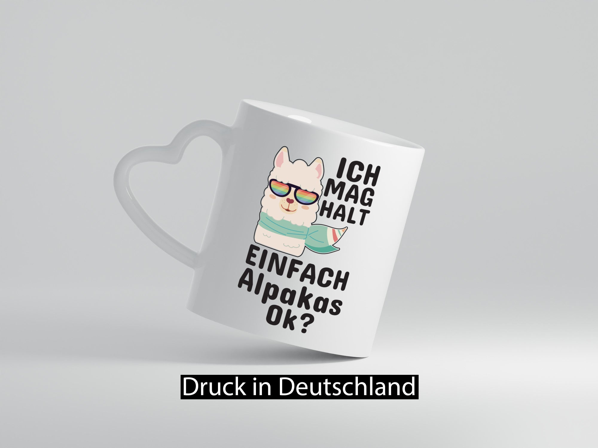 Ich mag Alpakas | Motiv Tasse lustig Tierliebe Tierliebhaber Humor Geschenk