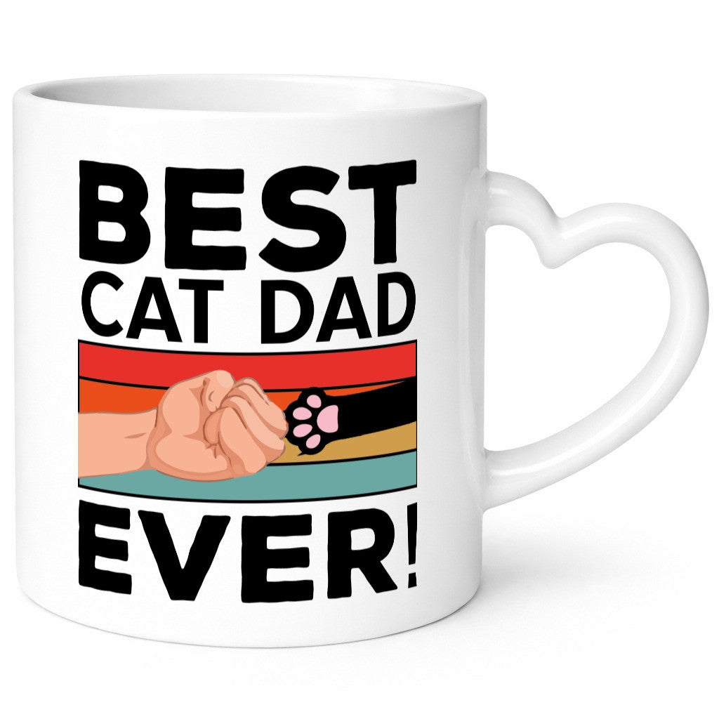 Best Cat Dad | Katzen Freund Katzenbesitzer lustig Tierliebhaber Humor Geschenk