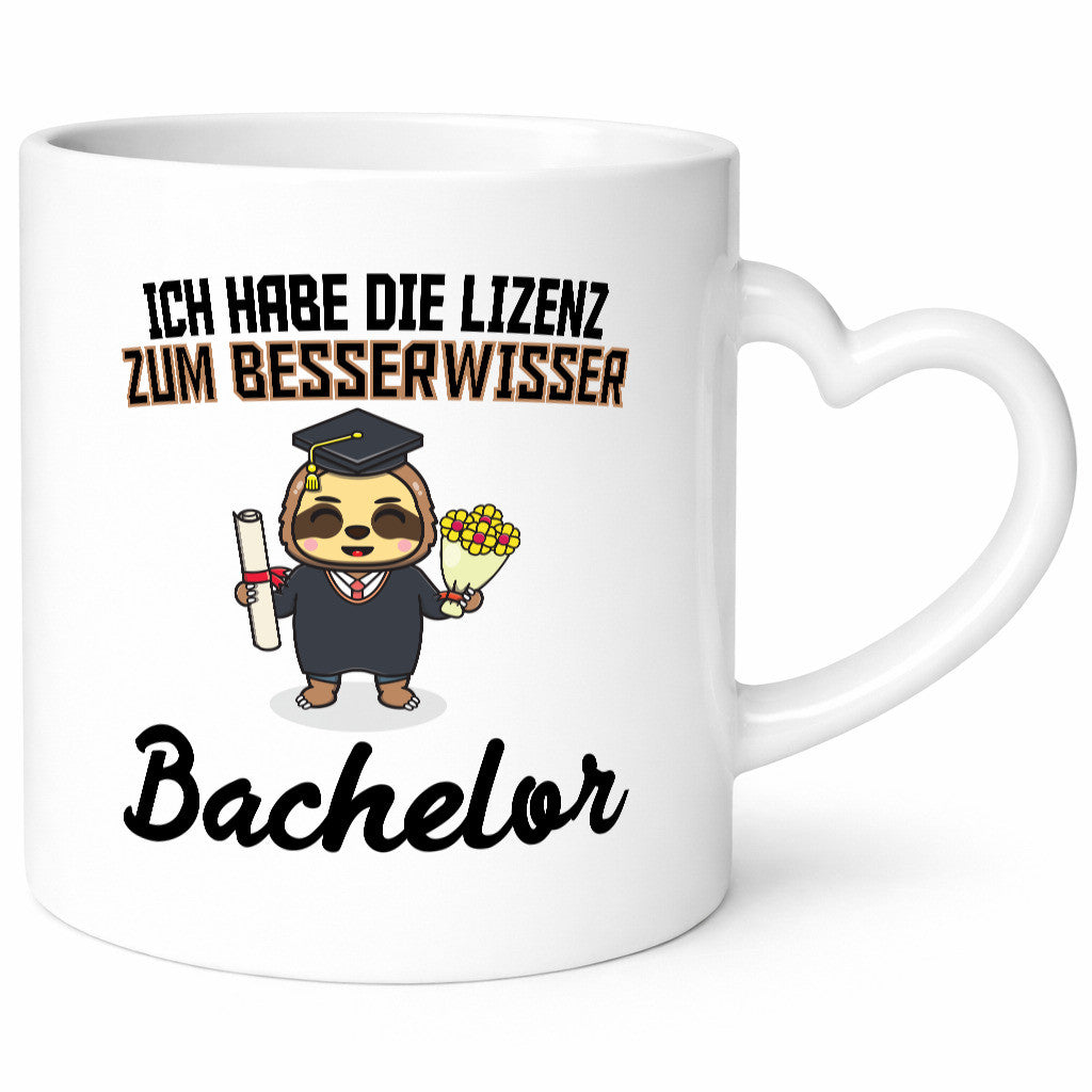 Ich hab die Lizenz zum besserwisser | Bachelor Geschenk Humor Geschenkidee