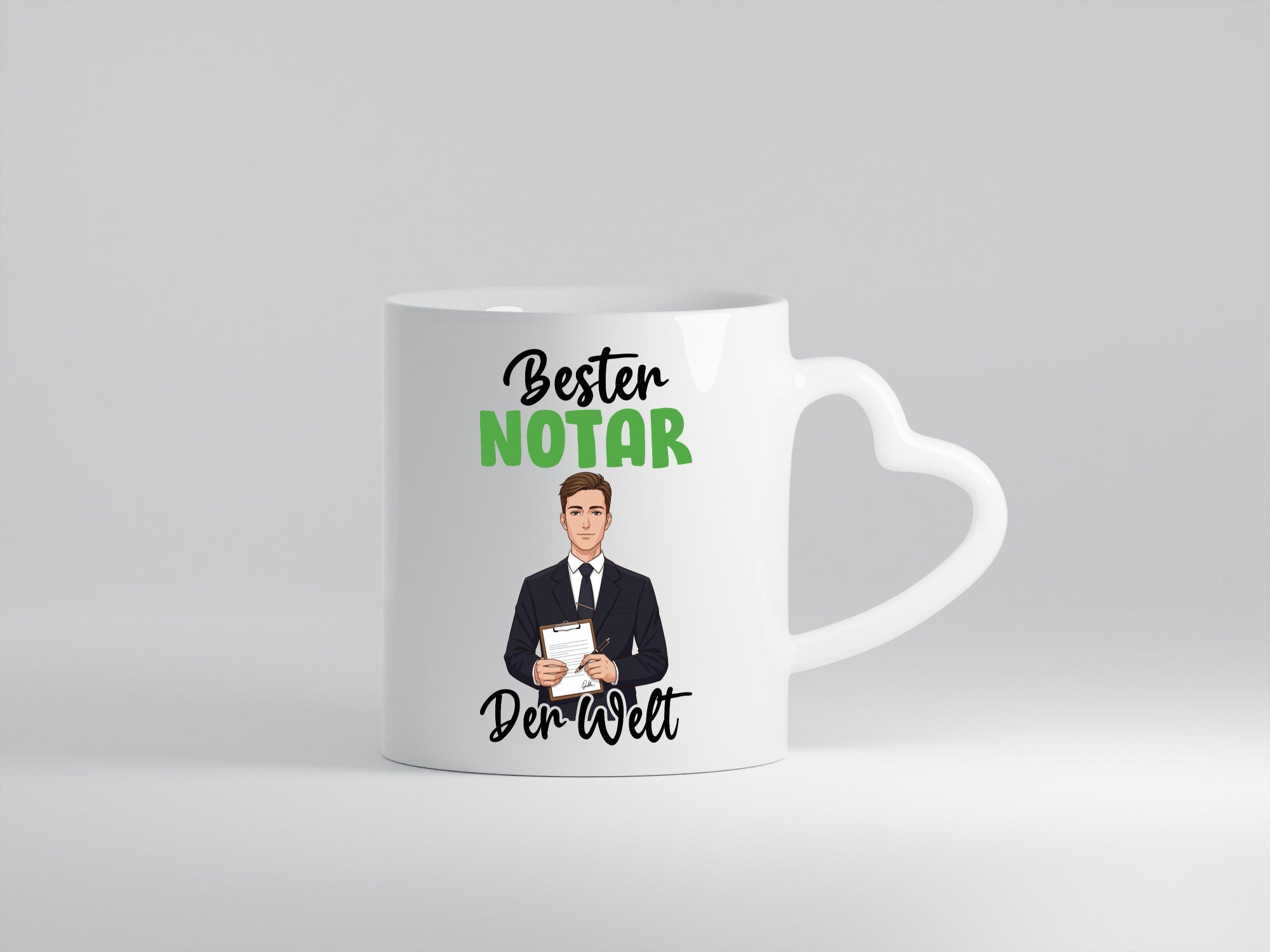 Bester Notar | Jurist v2 Geschenk Humor Geschenkidee lustiger Spruch Tasse