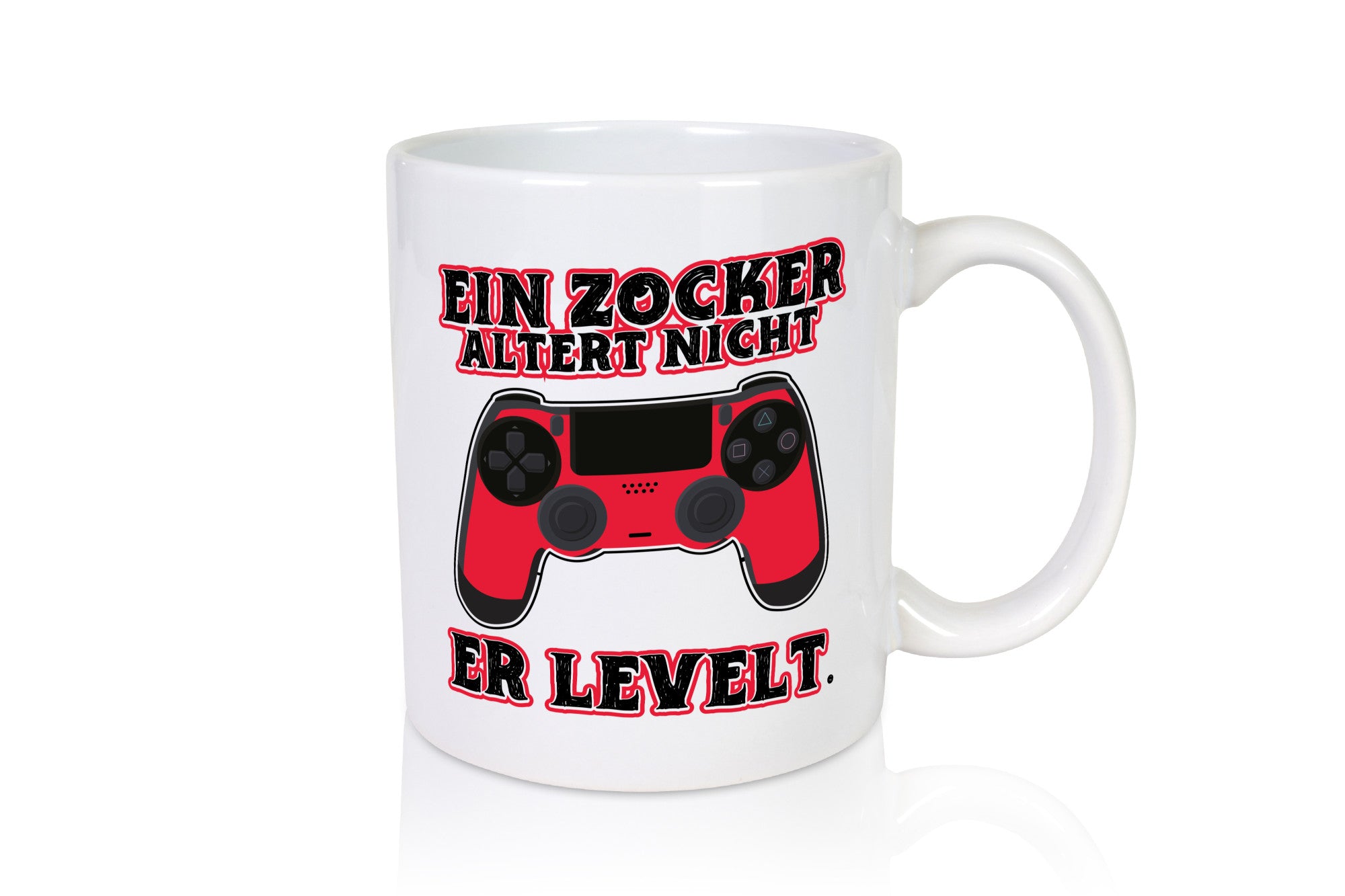 Zocker altern nicht Geschenk Humor Geschenkidee lustiger Spruch Tasse
