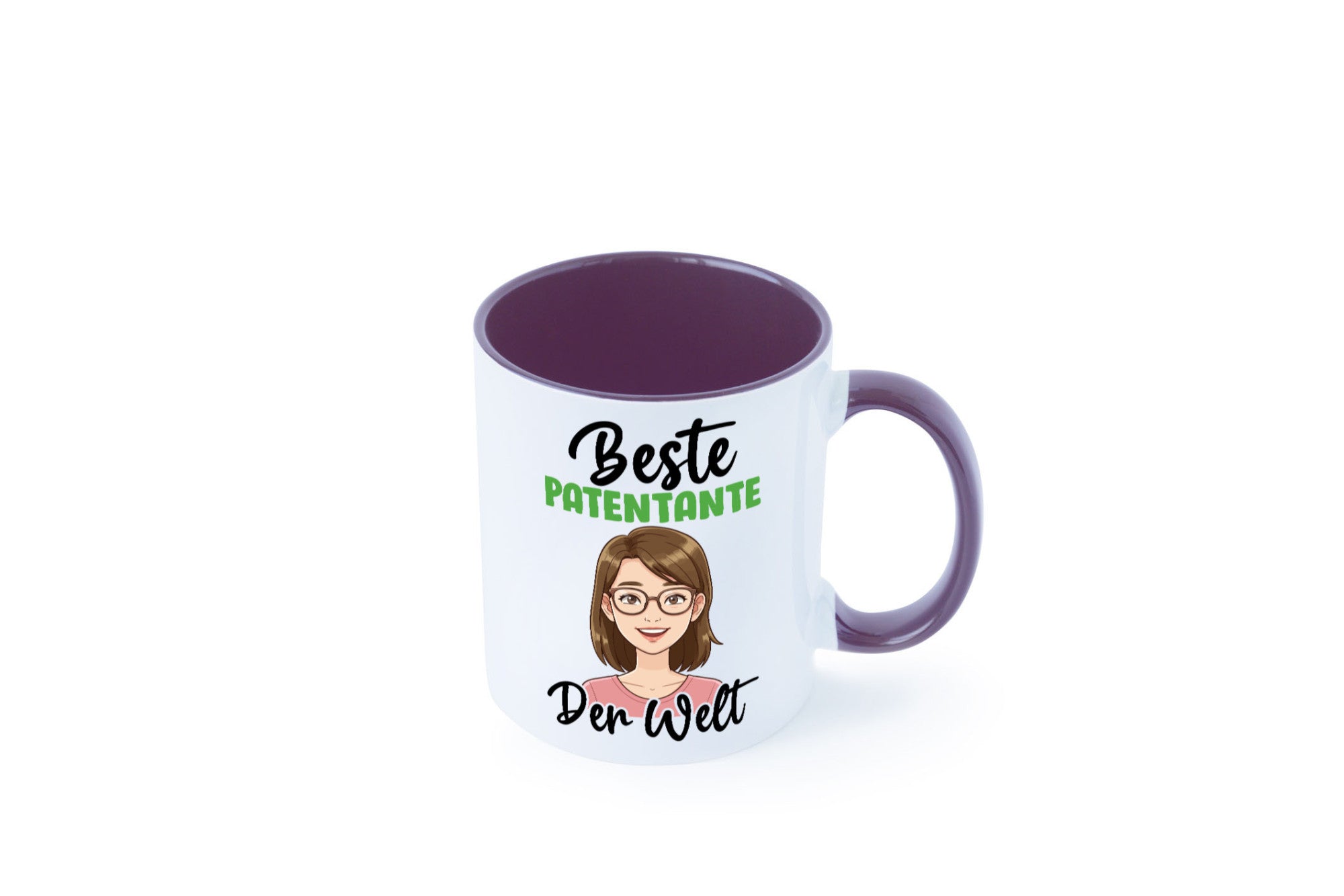 Beste Patentante | Tante lustiger Spruch Geschenk Humor Geschenkidee Tasse