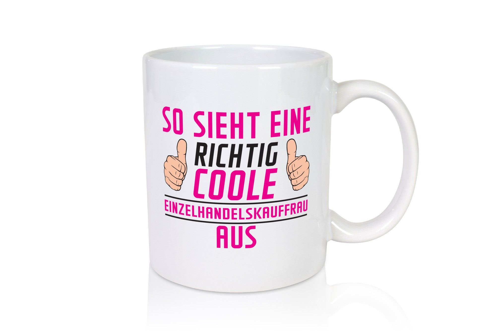 Richtig Coole Einzelhandelskauffrau | Einzelhandel Geschenkidee Humor Tasse
