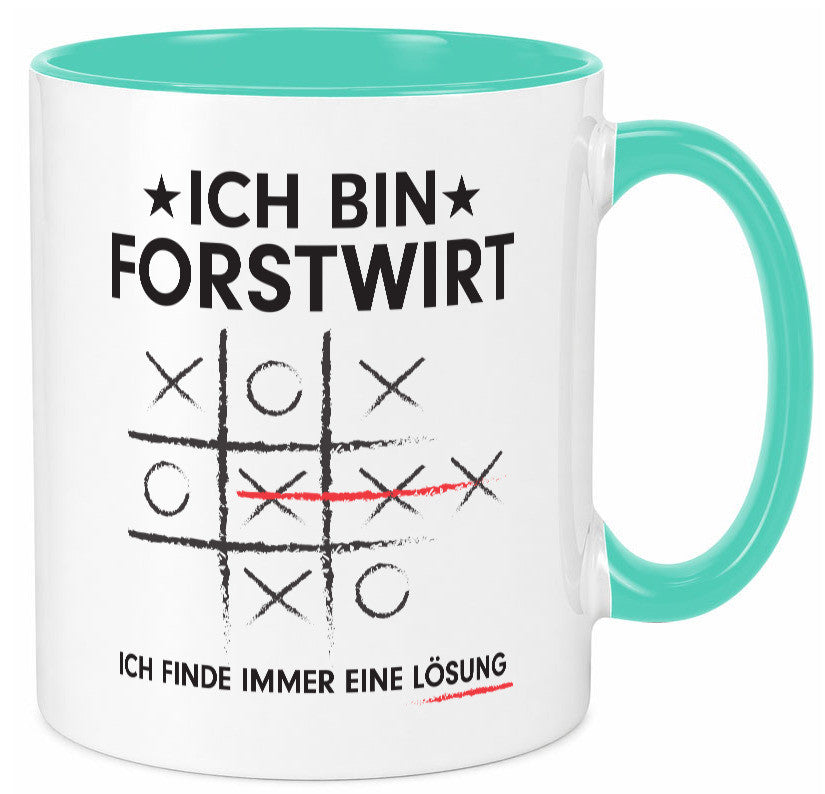 Lösung finden: Forstwirt | Waldarbeiter v2 Geschenkidee Arbeit Kollegen Büro
