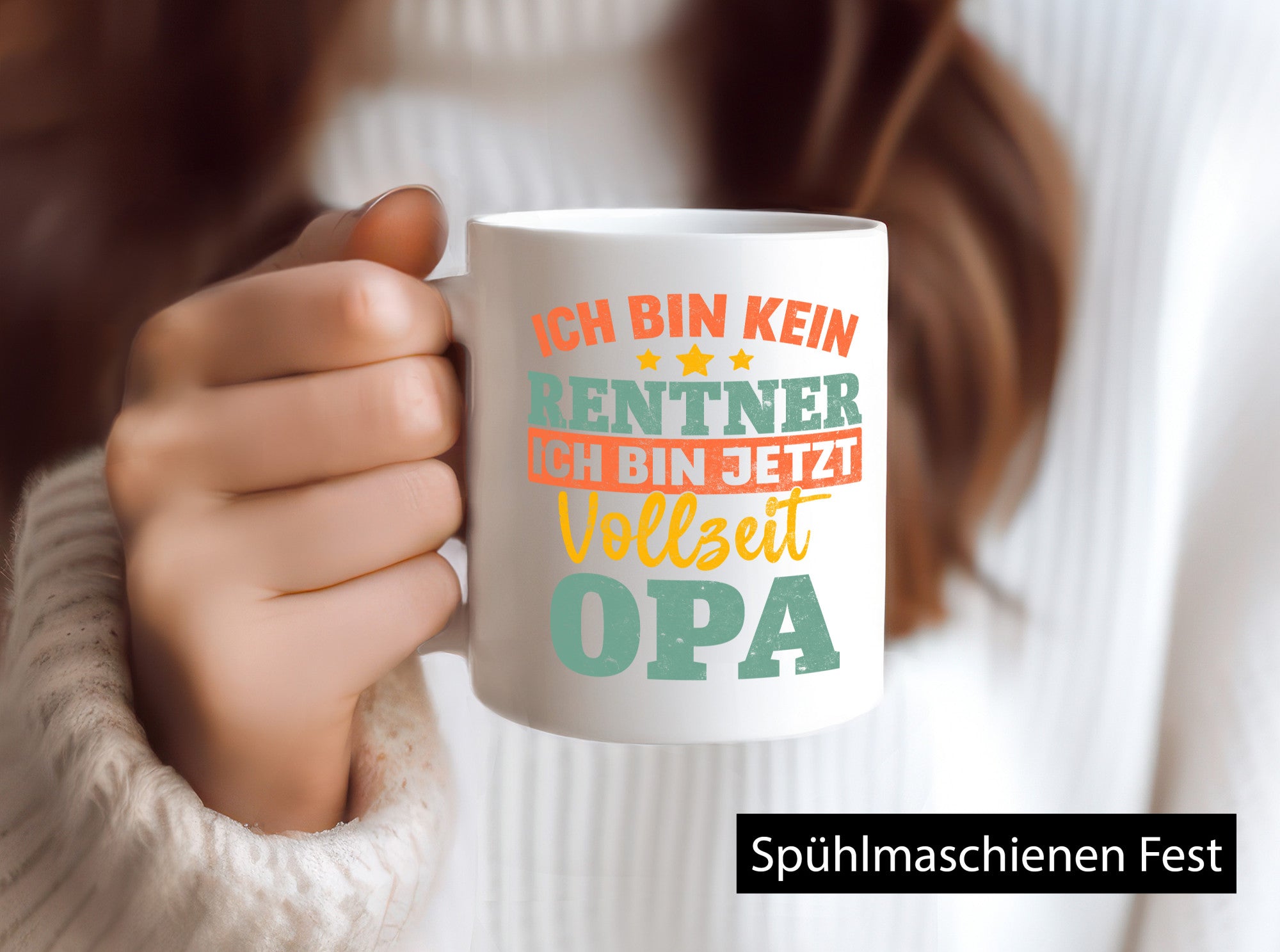 Ich bin kein Rentner, sondern Vollzeit-Opa | Ruhestand v2 lustiger Spruch Geschenk Familie