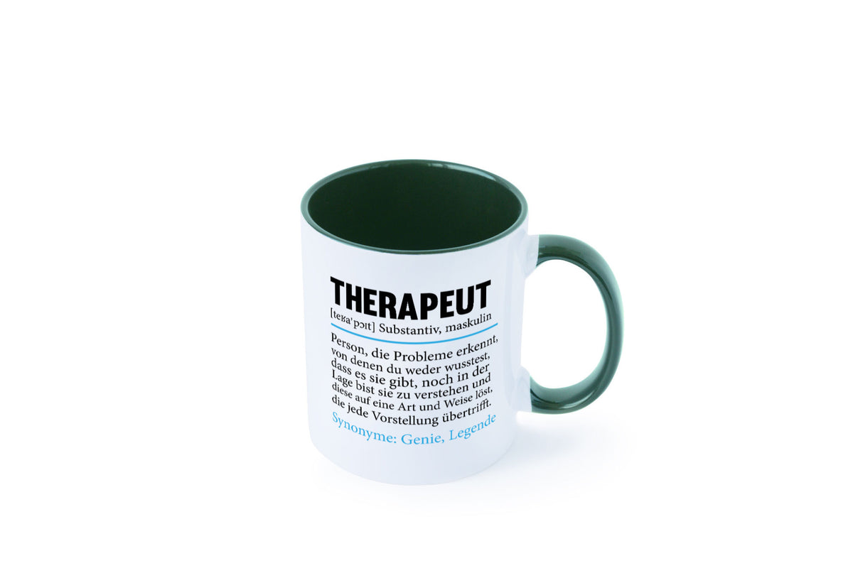Therapeut | Psychotherapie Therapie Beruf lustig Humor Arbeit Kollegen Büro Tasse