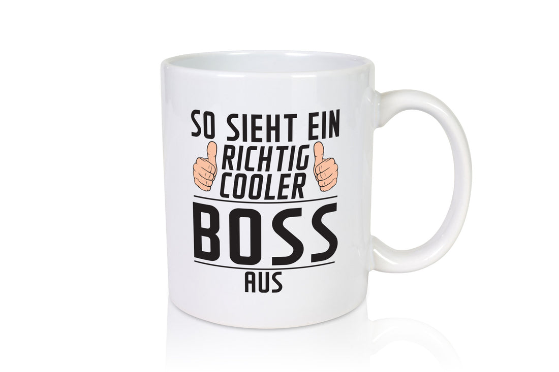 Richtig Cooler Boss | Führungskraft Vorgesetzter lustiger Spruch Geschenk Humor