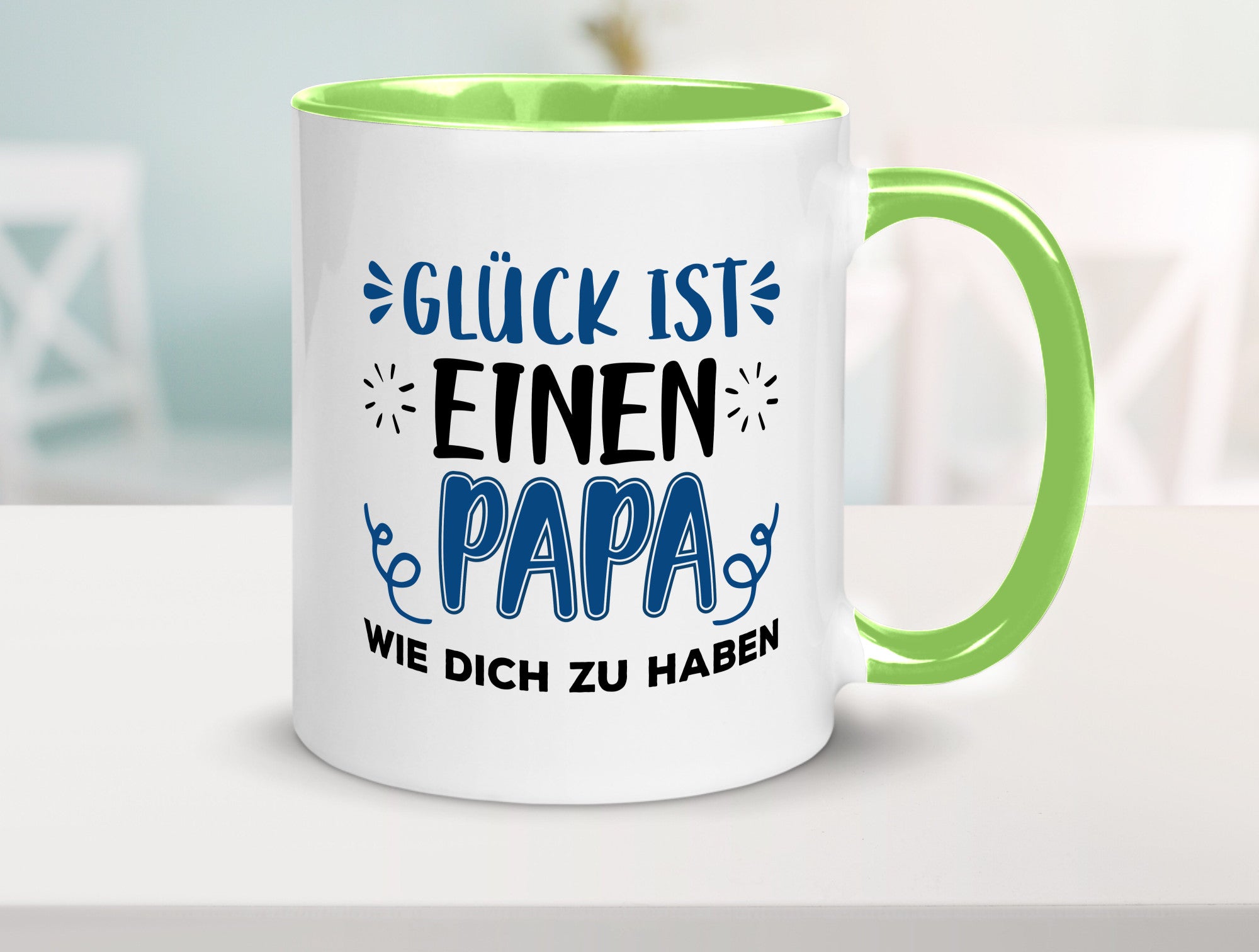 Einen Papa wie dich | Vater Tasse Vatertag Glück Geschenk Familie Geschenkidee