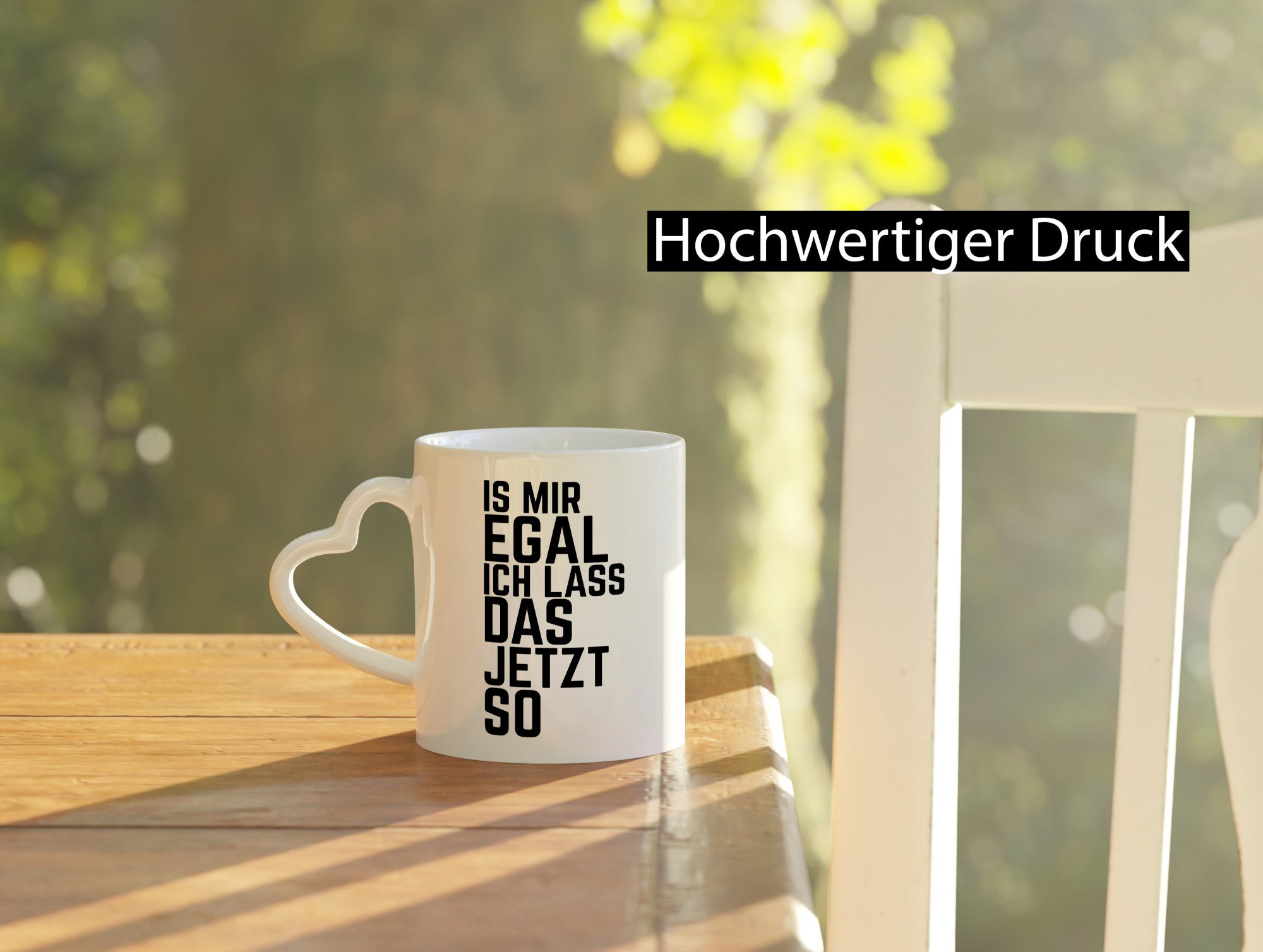 Ist mir egal ich lass das jetzt so | lustiger Spruch Geschenkidee Humor Tasse