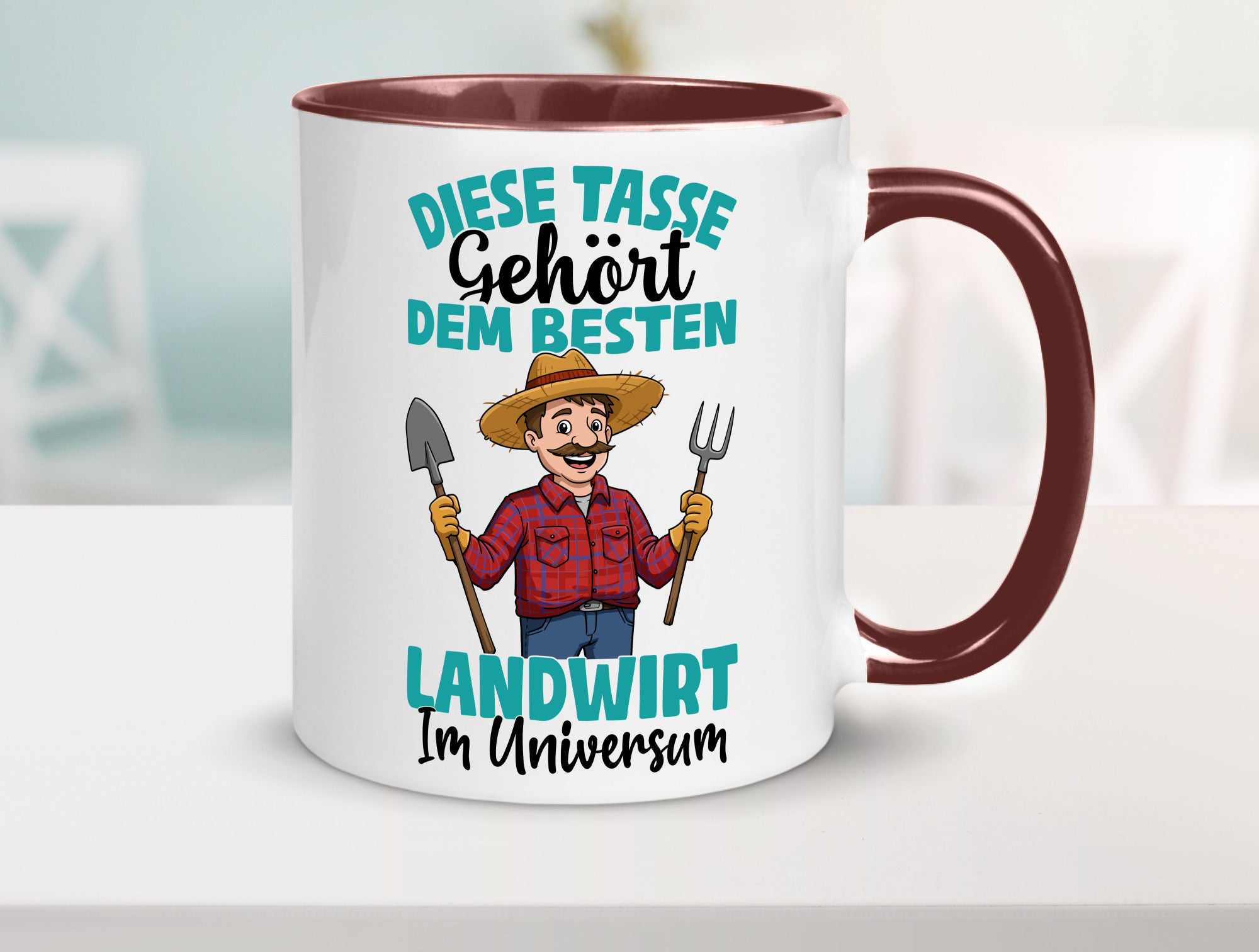 Im Universum: Landwirt | Bauer Landwirtschaft lustiger Spruch Geschenk Humor