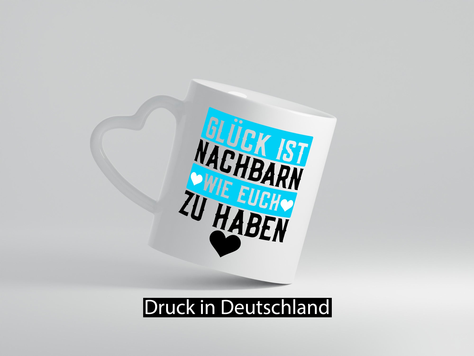 Nachbarn wie euch | Dankbarkeit Glück Nachbarschaft Geschenkidee Humor Tasse
