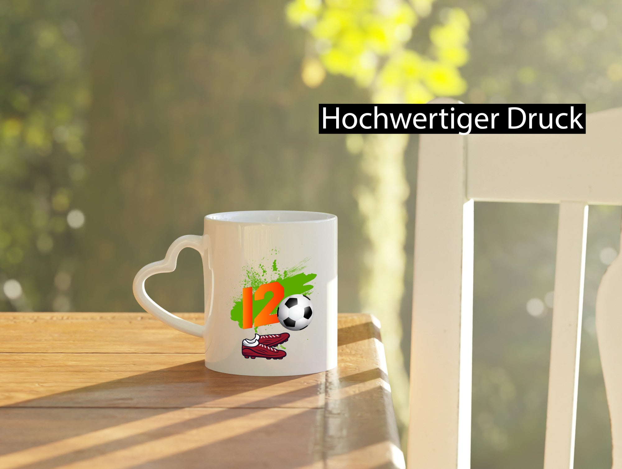 12. Geburtstag | Jungen Fußball Fußballspieler Humor Geschenkidee Tasse