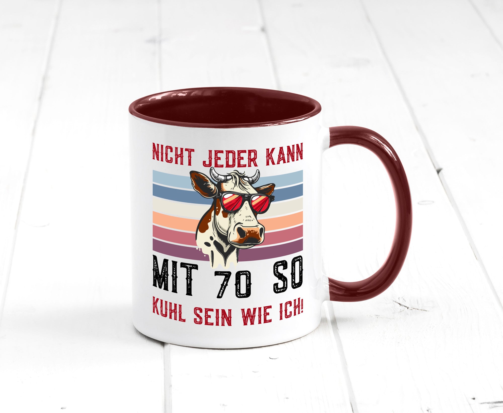 Mit 70 so gut aussehen | 70. Geburtstag Landwirt Bauer v2 lustig Geschenkidee